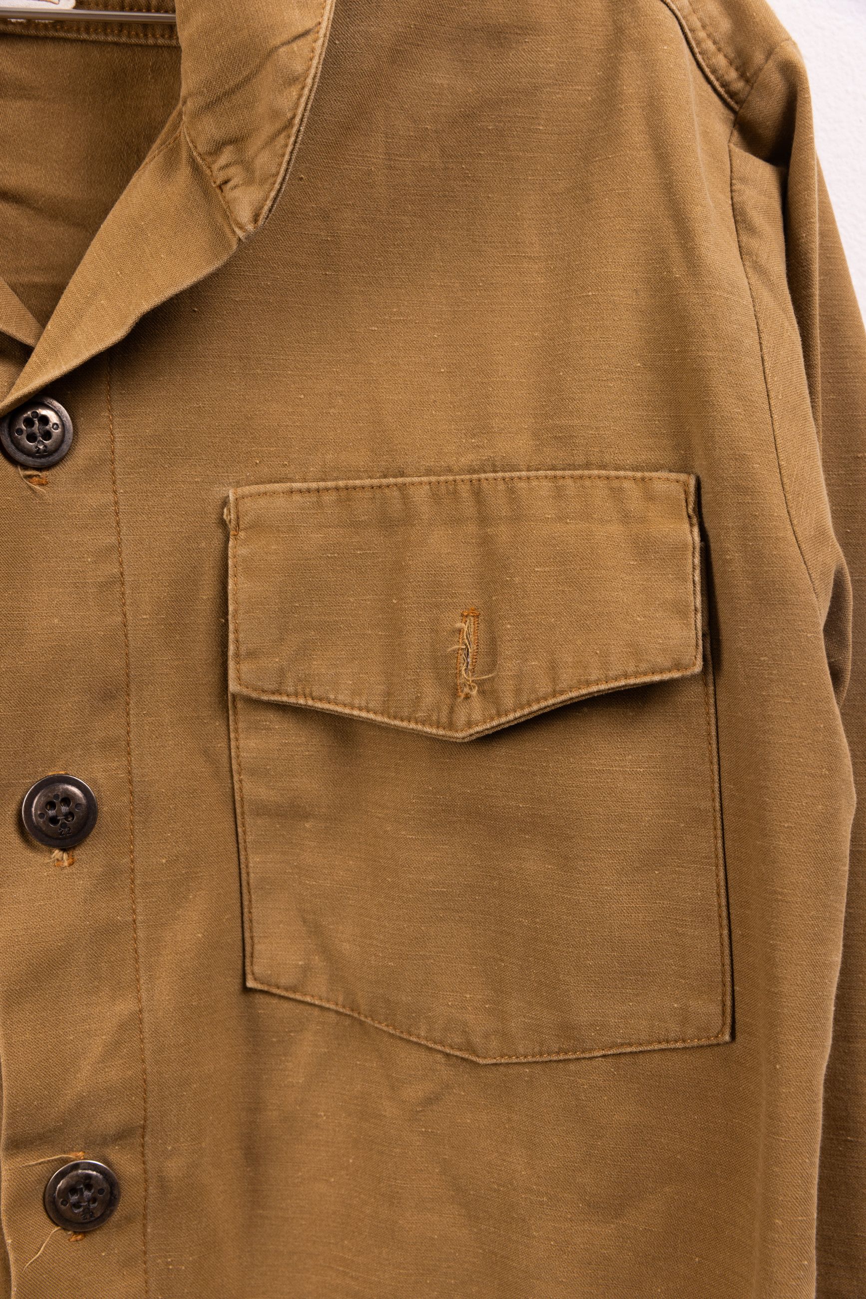 Greg Lauren Brown shirt jacket Size US S / EU 44-46 / 1 - 4 Thumbnail