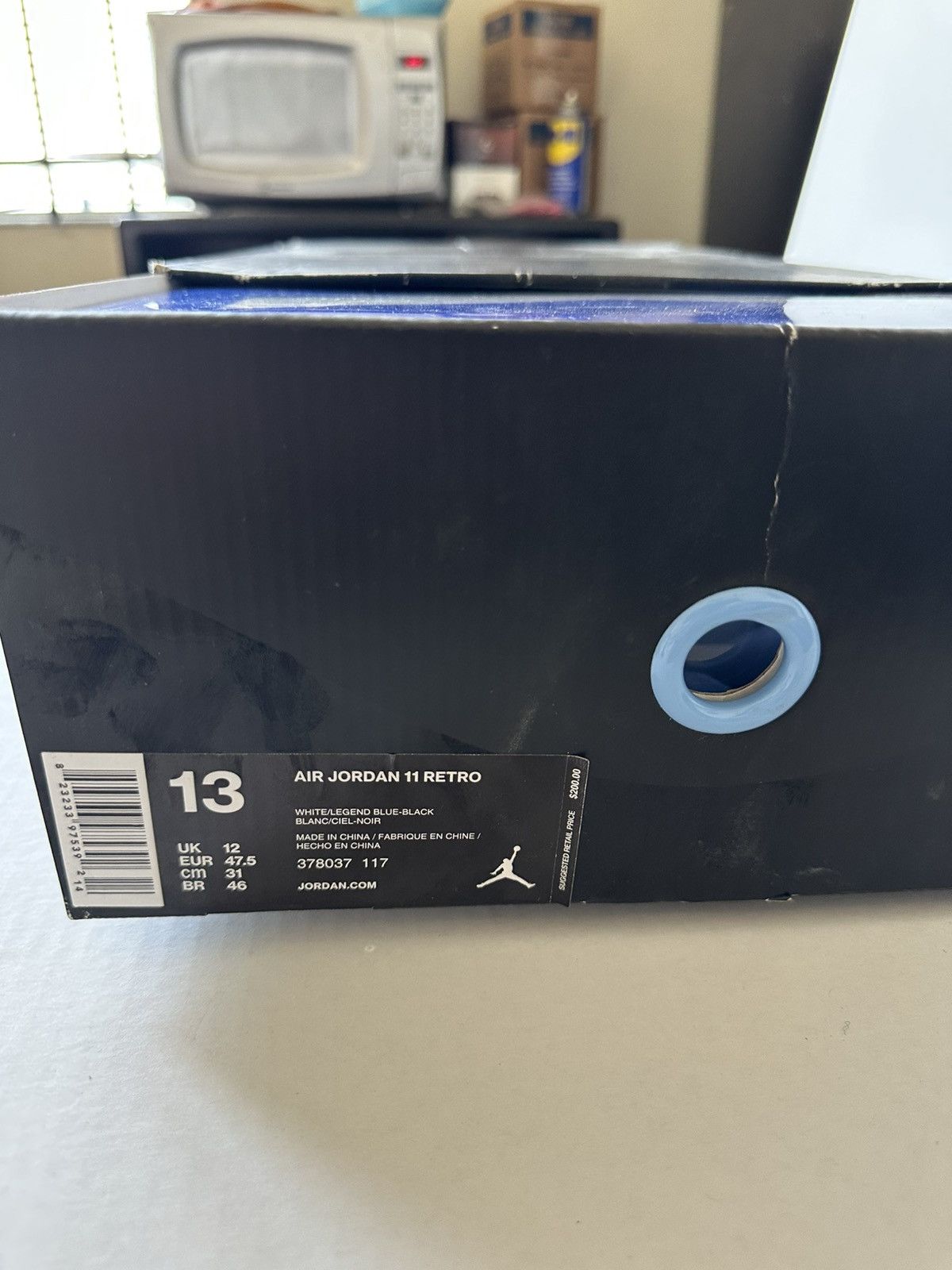 Jordan Brand Jordan 11 Retro Legend Blue 2014 Size US 13 / EU 46 - 8 Thumbnail