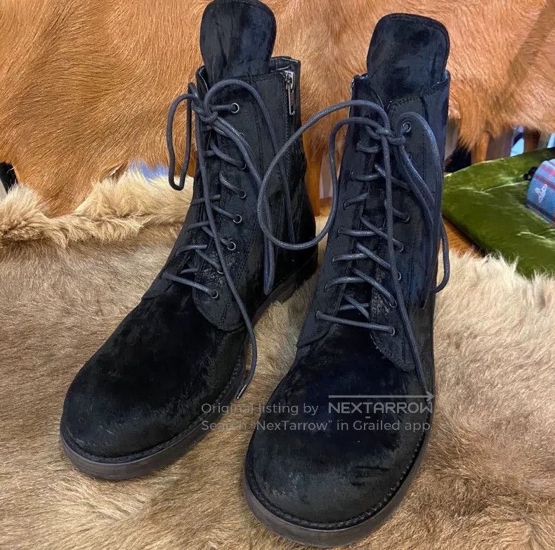 Ann Demeulemeester Ann demeulemeester triple lace boots sz