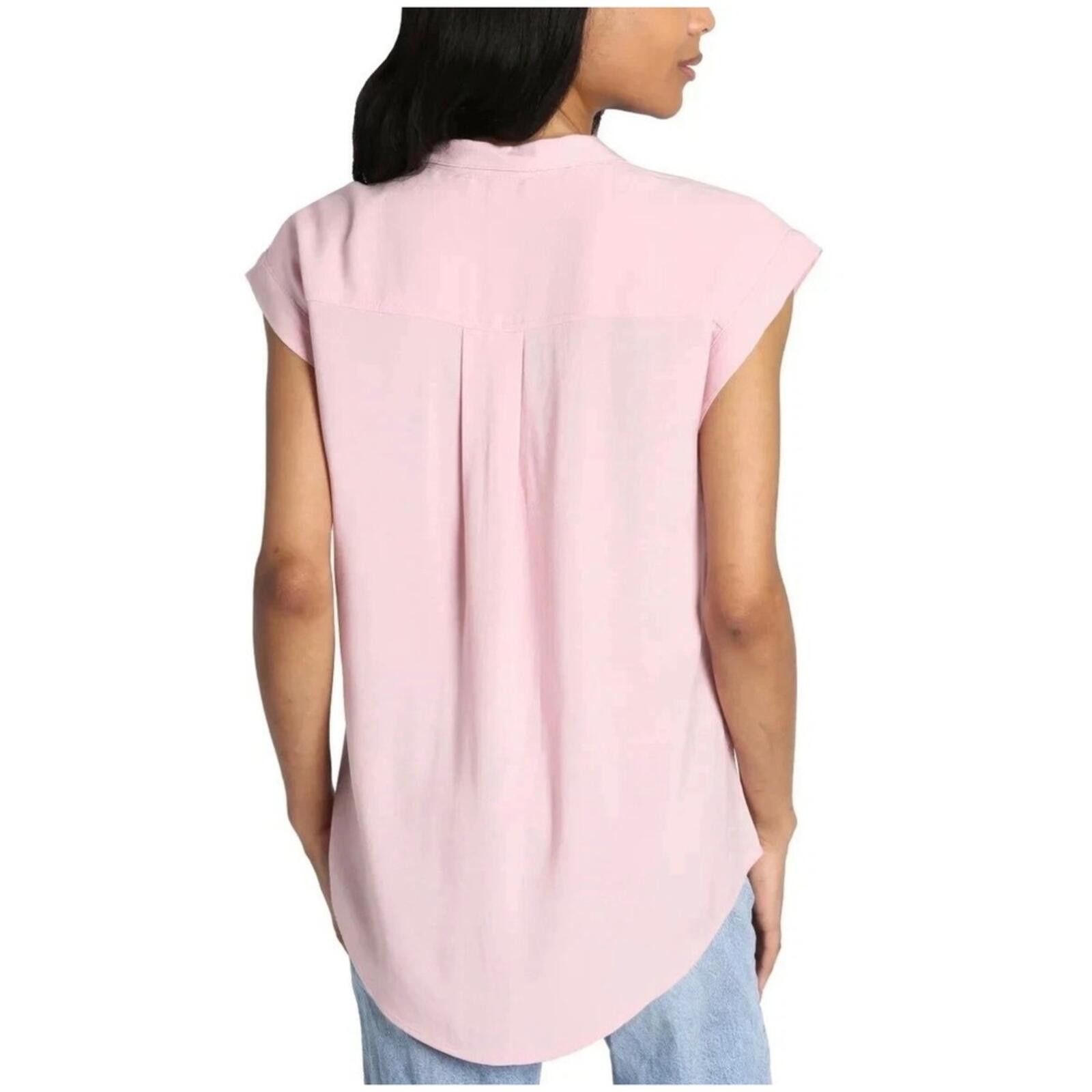 Other Jachs Girlfriend Pink Short Sleeve Button Down Shirt Size L Size L / US 10 / IT 46 - 3 Thumbnail