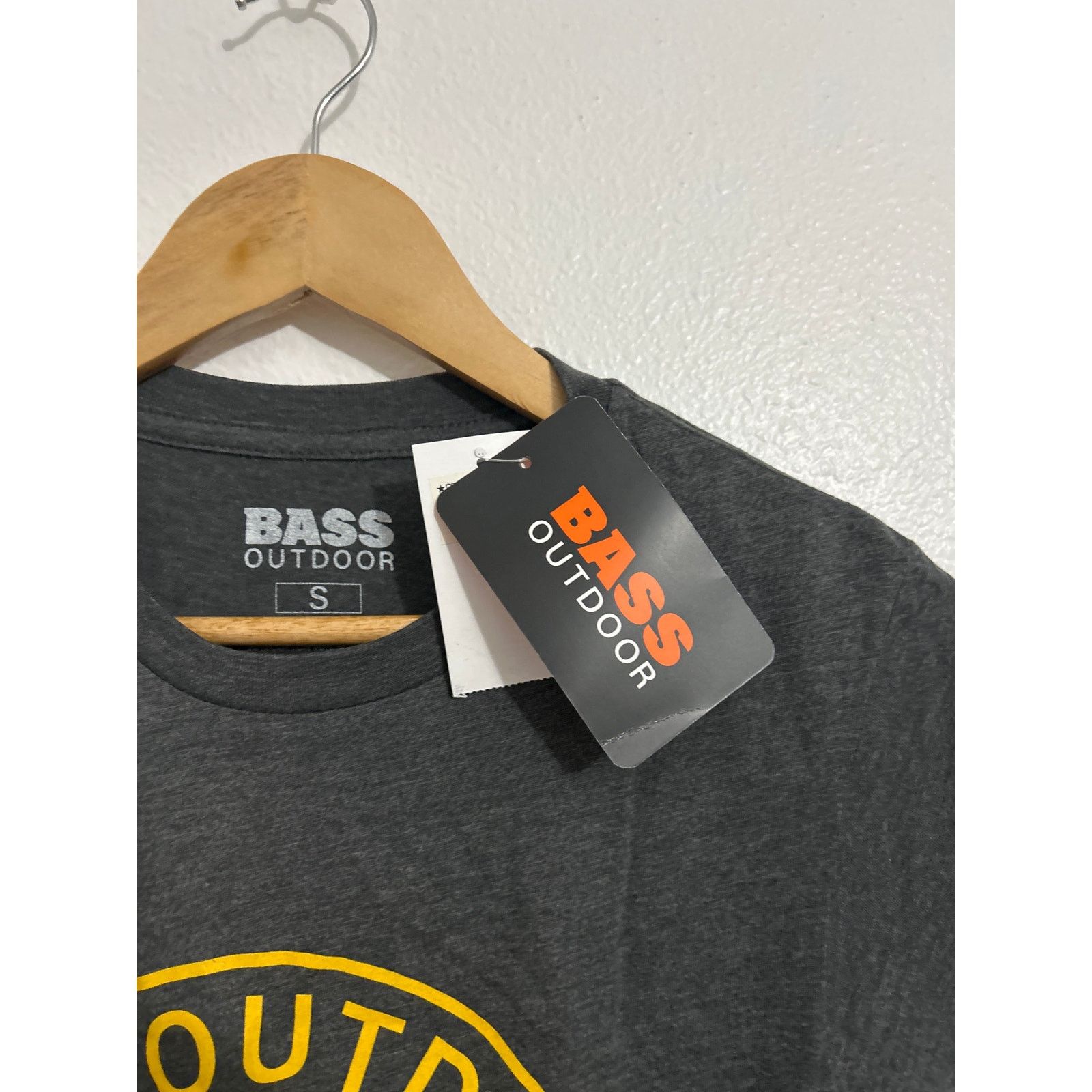 G.H. Bass & Co. NWT BASS OUTDOOR Gray Circle Trademark Logo Tee Shirt Size US S / EU 44-46 / 1 - 5 Thumbnail