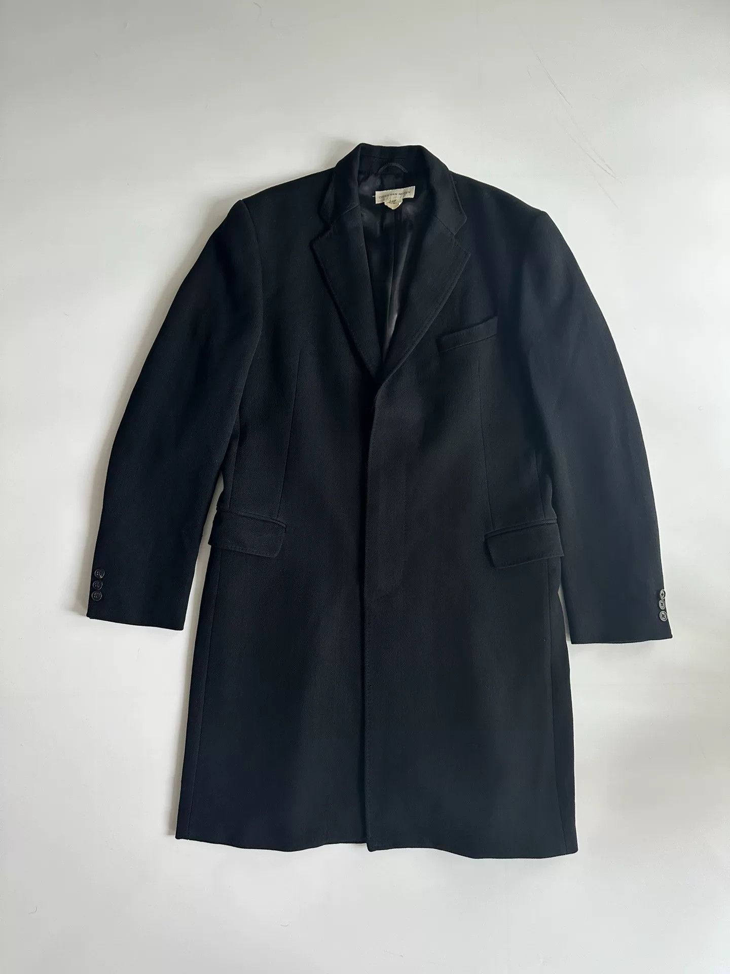 Dries Van Noten Dries Van Noten Classic Wool Coat Size US M / EU 48-50 / 2 - 1 Thumbnail