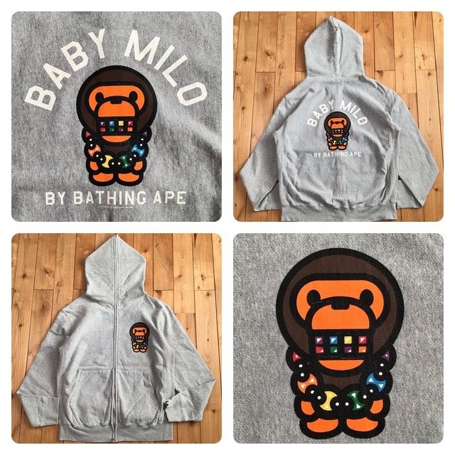 Bape BAPE Milo full zip hoodie a bathing ape NIGO Size US M / EU 48-50 / 2 - 1 Thumbnail