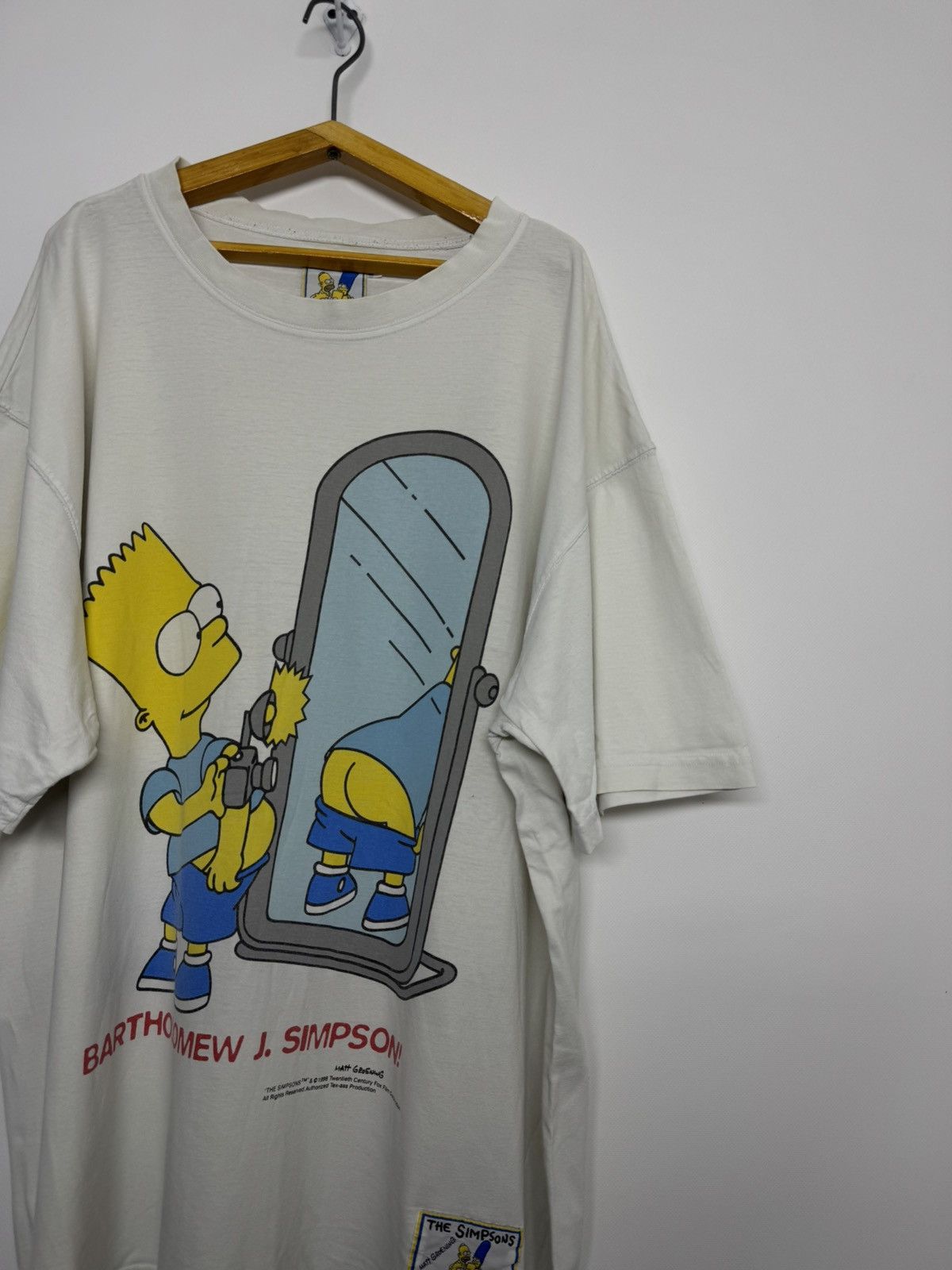 The Simpsons Vintage T Shirt Bart Simpsons 1999 Size US XXL / EU 58 / 5 - 5 Thumbnail