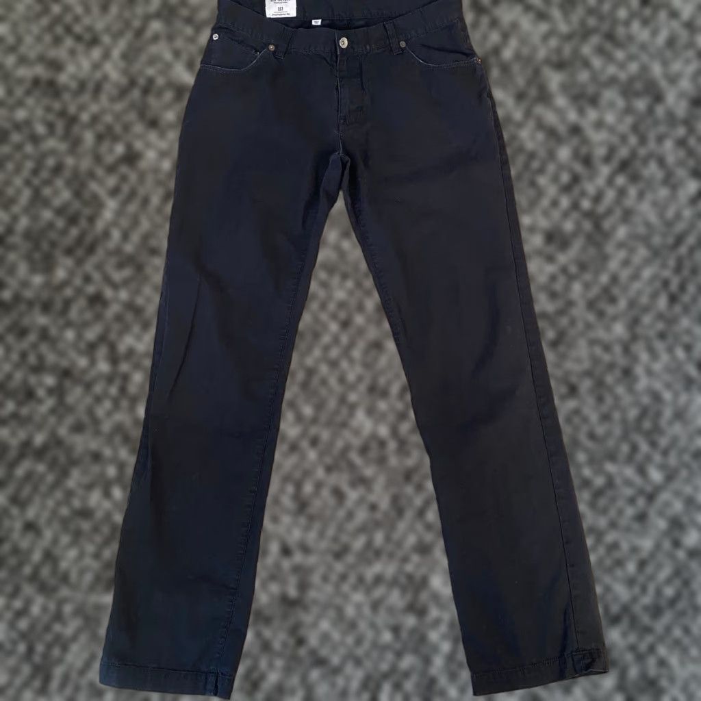 Ben Sherman Ben Sherman EC1 Skinny Fit Trousers Mens 34 x 34 Black 5-Pocket Chino Pants Slim Fit Workwear Casual Shirt? Size US 34 / EU 50 - 1 Thumbnail