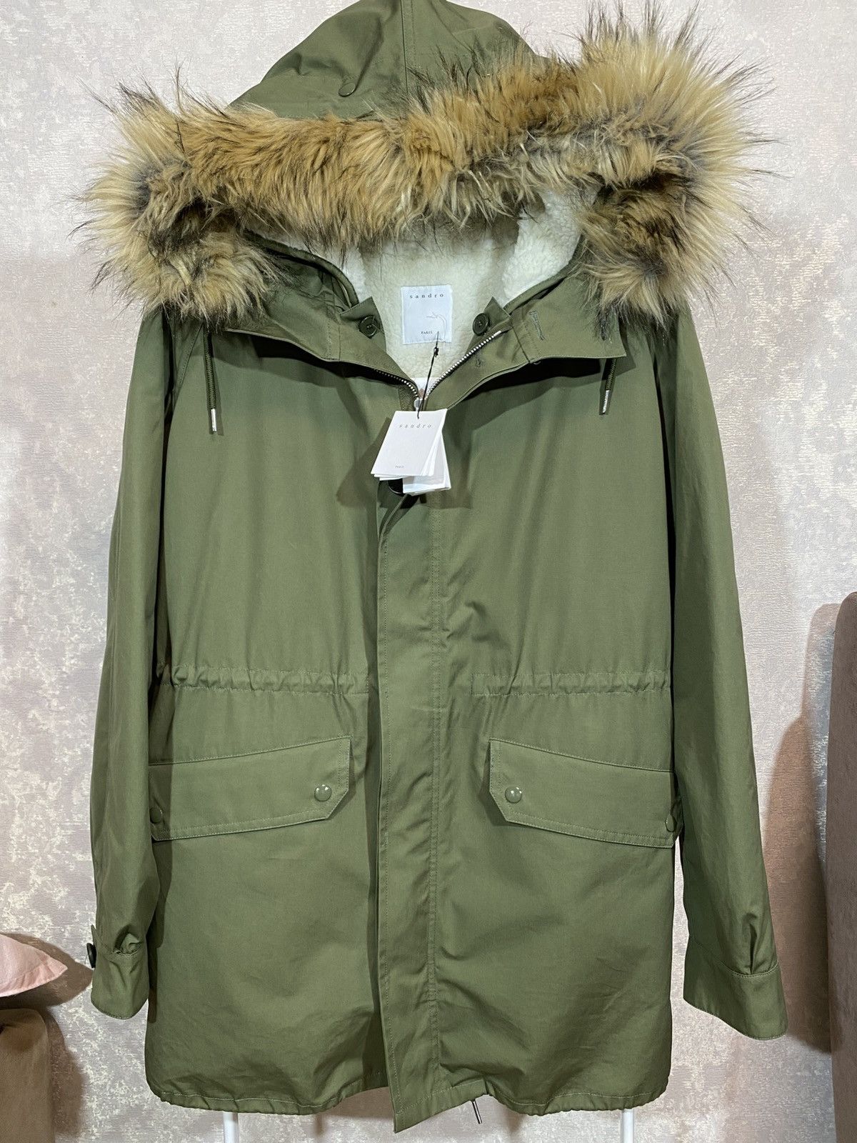 Sandro Sandro New Men Parka Jacket Size US M / EU 48-50 / 2 - 1 Thumbnail