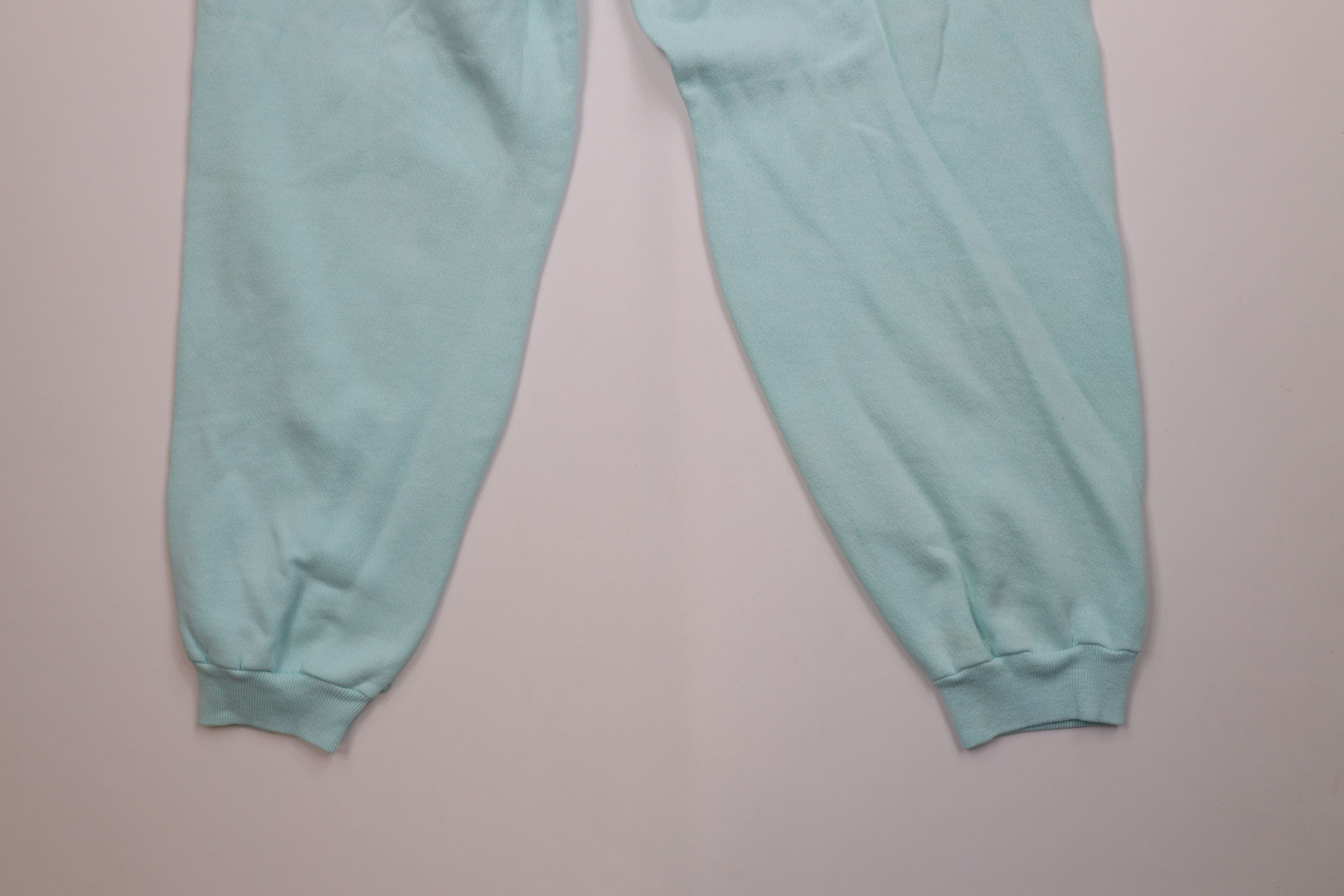 Vintage Vintage 90s Streetwear Sweatpants Joggers Light Blue USA Size 32" / US 10 / IT 46 - 13 Thumbnail