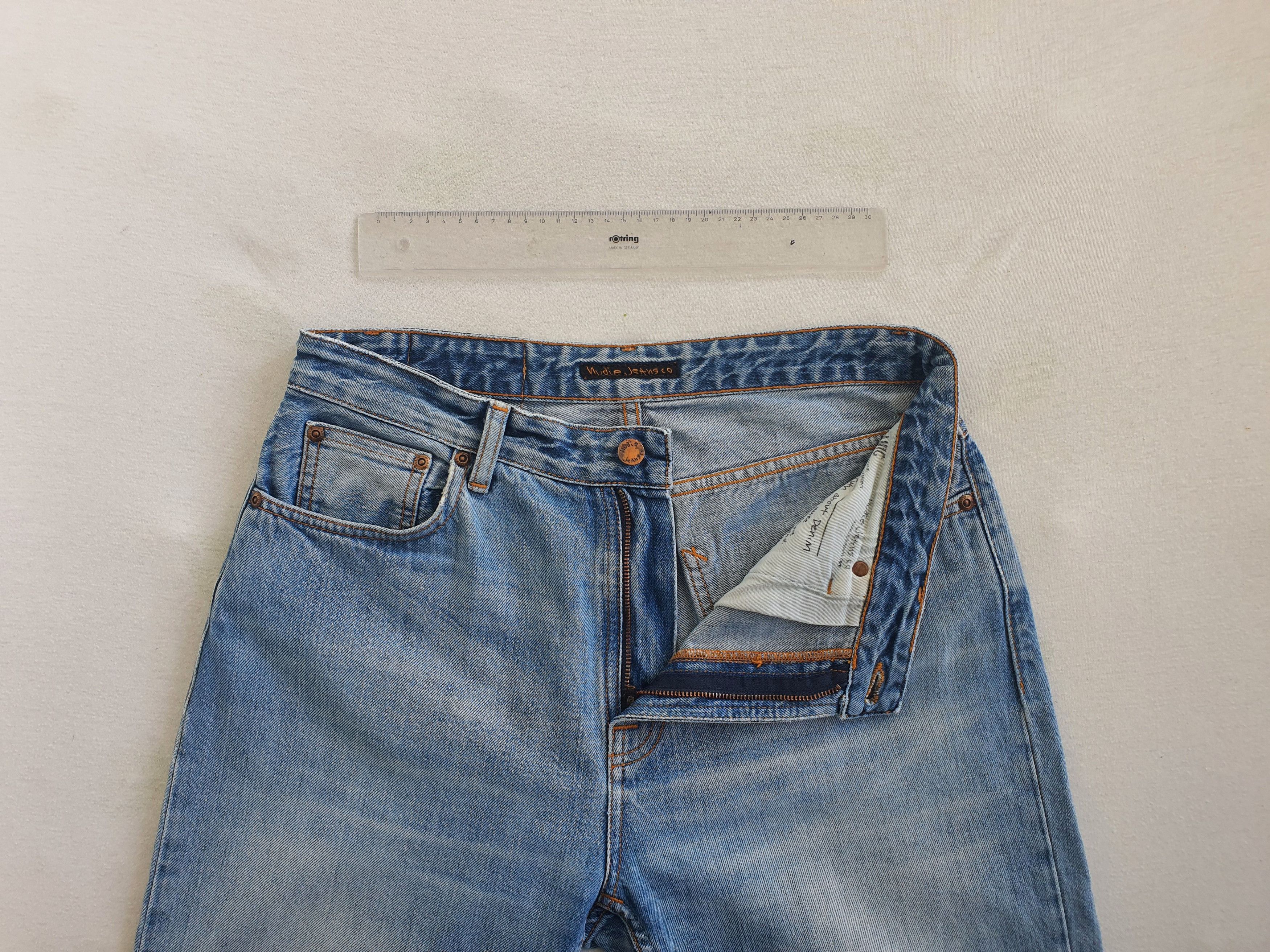 Nudie Jeans BREEZY BRITT SPRINGTIME - Regular Tapered Jeans - W31 L32 Size 31" - 4 Thumbnail