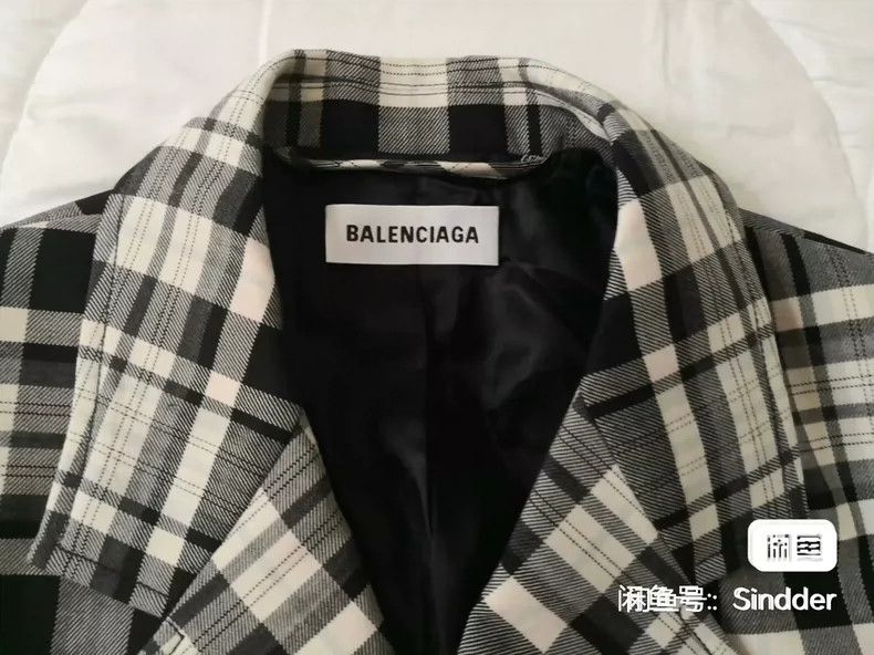 Balenciaga Balenciaga size 36 Double-breasted wool overcoat Size L / US 10 / IT 46 - 3 Thumbnail