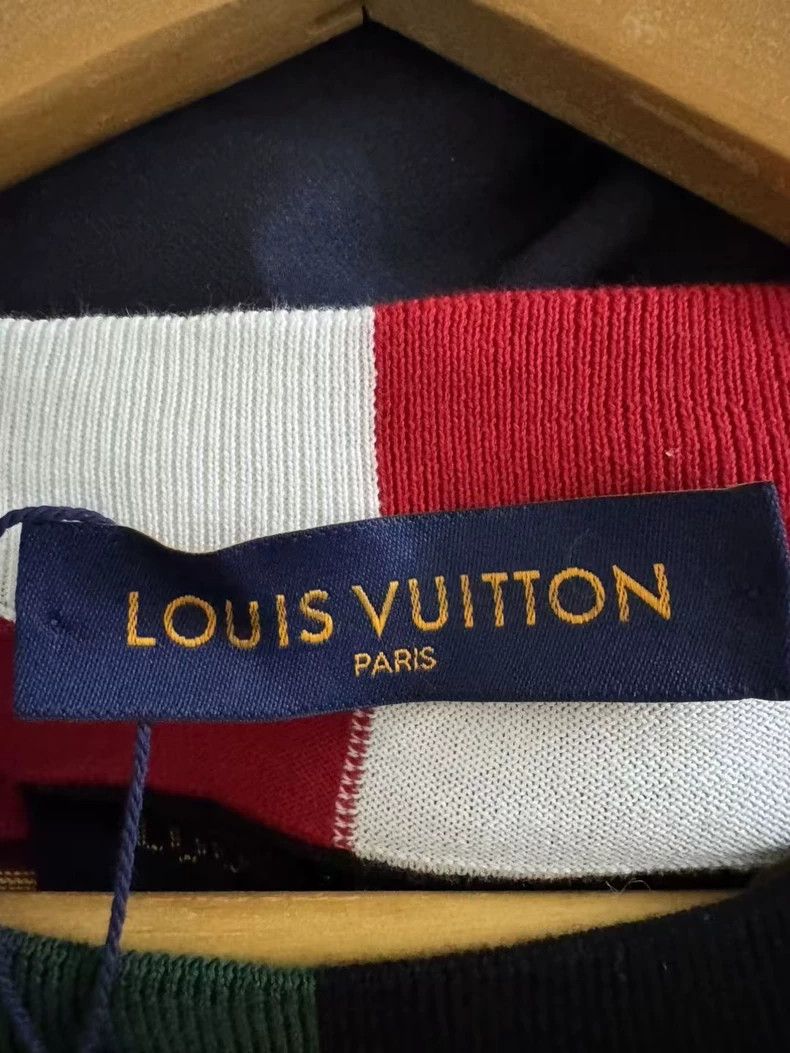 Louis Vuitton LOUIS VUITTON size 4l Colored checkerboard patchwork sweat Size US XXL / EU 58 / 5 - 3 Thumbnail