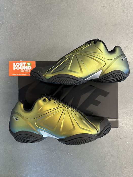 Supreme 2023 Supreme Nike Air Zoom Courtposite Metallic Gold Size