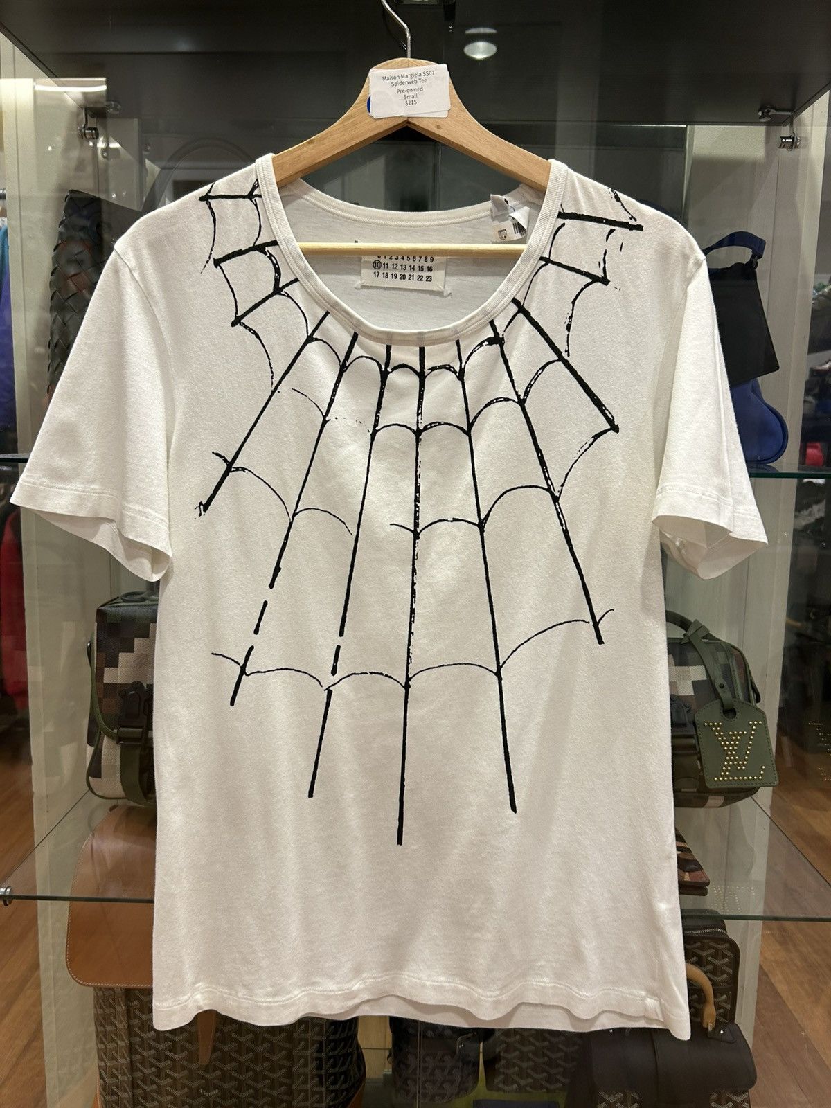Maison Margiela スパイダーウェブ Tシャツ Maison Margiela Maison Margiela SS07 Spiderweb Tee | Grailed
