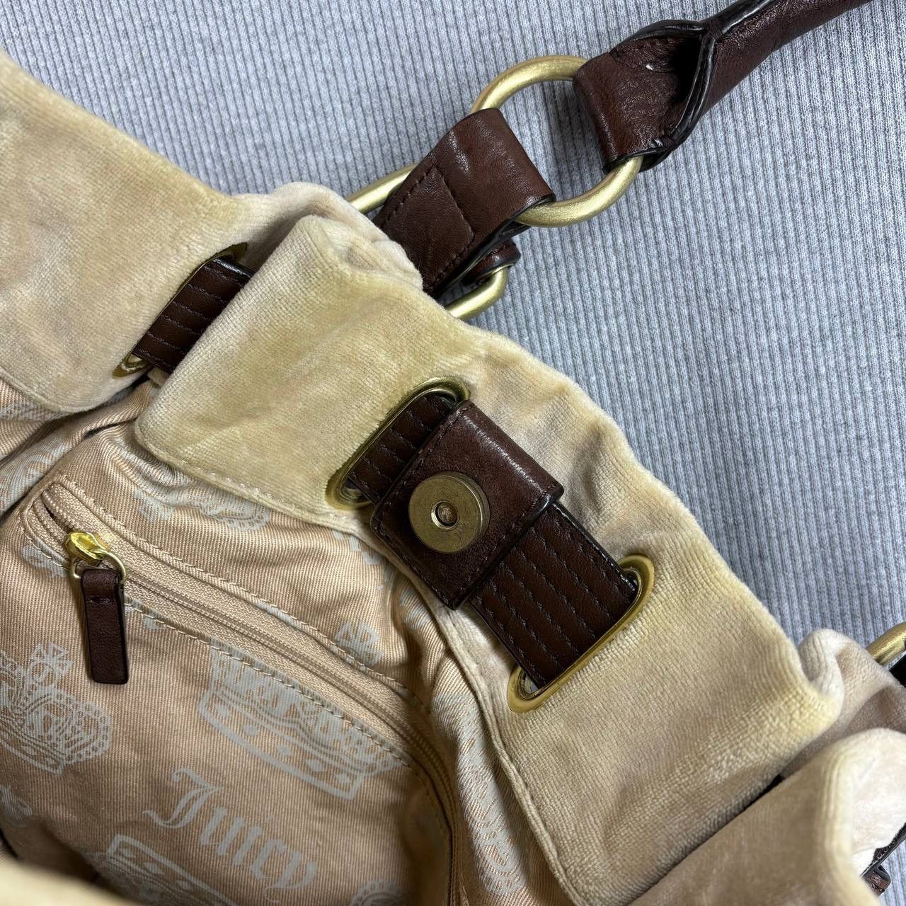 Juicy Couture Juicy Couture vintage velure hype handle bag y2k Size ONE SIZE - 7 Thumbnail
