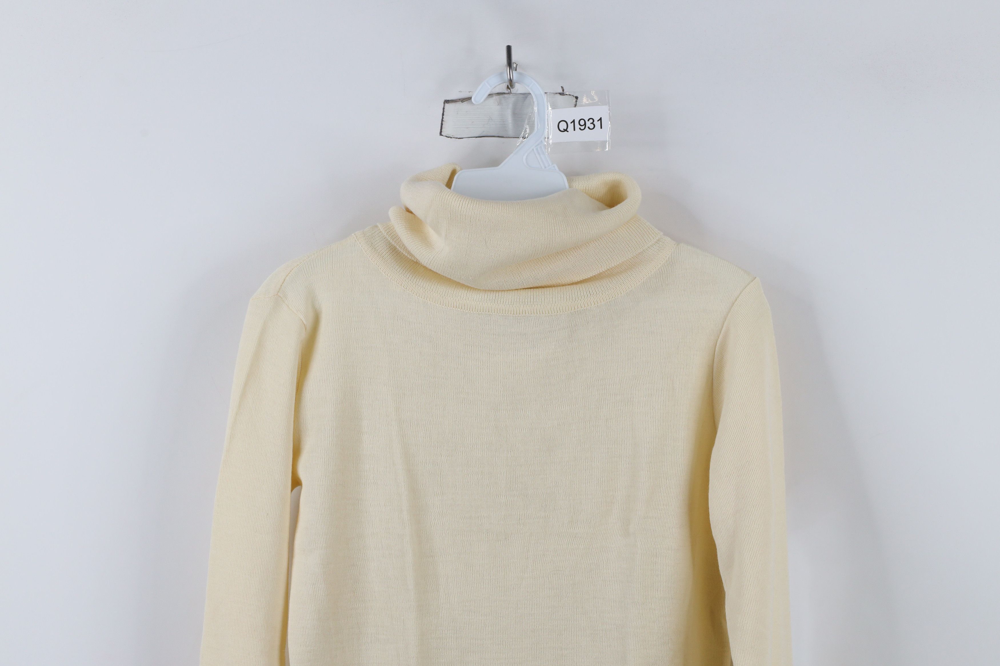 Vintage Deadstock Vintage 70s Lord & Taylor Knit Turtleneck Sweater Size S / US 4 / IT 40 - 2 Thumbnail