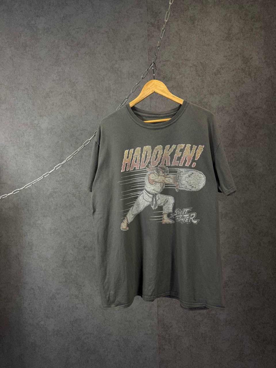 Anime × Street Fighter × The Game Street Fighter the game anima Japanese tee Size US XXL / EU 58 / 5 - 1 Thumbnail