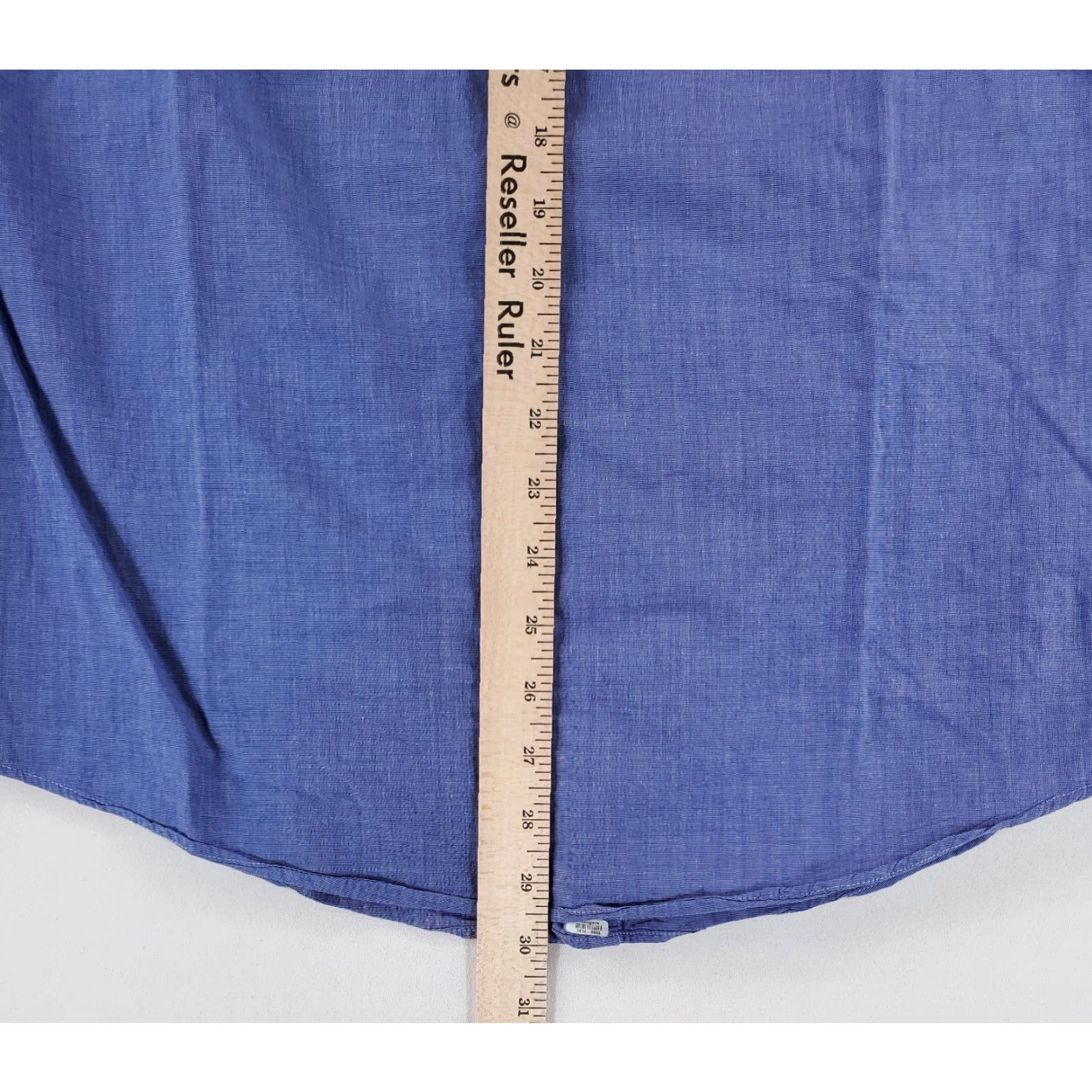 Brooks Brothers Brooks Brothers OCBD Button Down Shirt Blue Made USA Mens 16.5-3 Regular Long Sleeve Collar-Down 16.5 Blue Mens Size US XL / EU 56 / 4 - 5 Thumbnail