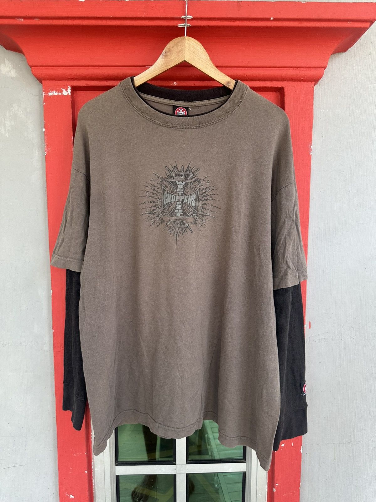 West Coast Choppers Vintage West Coast Choppers Jesse James LS Tee Size US XL / EU 56 / 4 - 2 Thumbnail