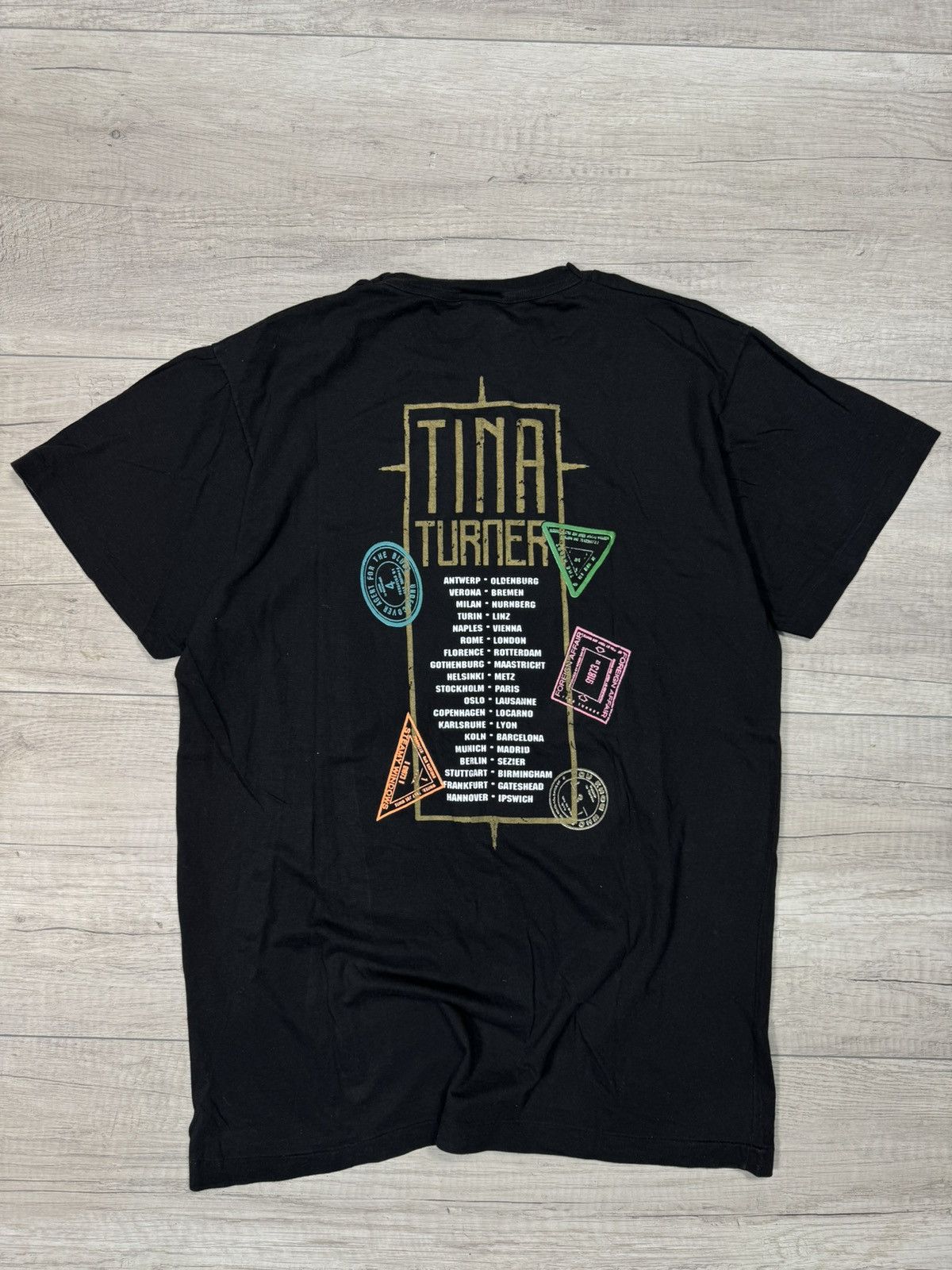 Other Vintage 1990 Tina Turner T-Shirt Foreign Affair Album Promo Size US L / EU 52-54 / 3 - 7 Thumbnail