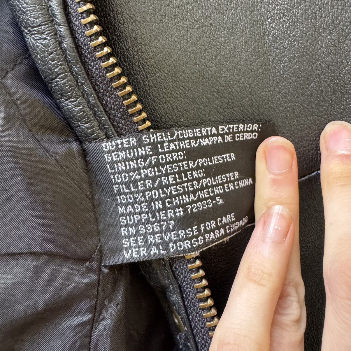 Other Vintage Jacqueline Ferrar Leather Jacket Size S / US 4 / IT 40 - 5 Thumbnail
