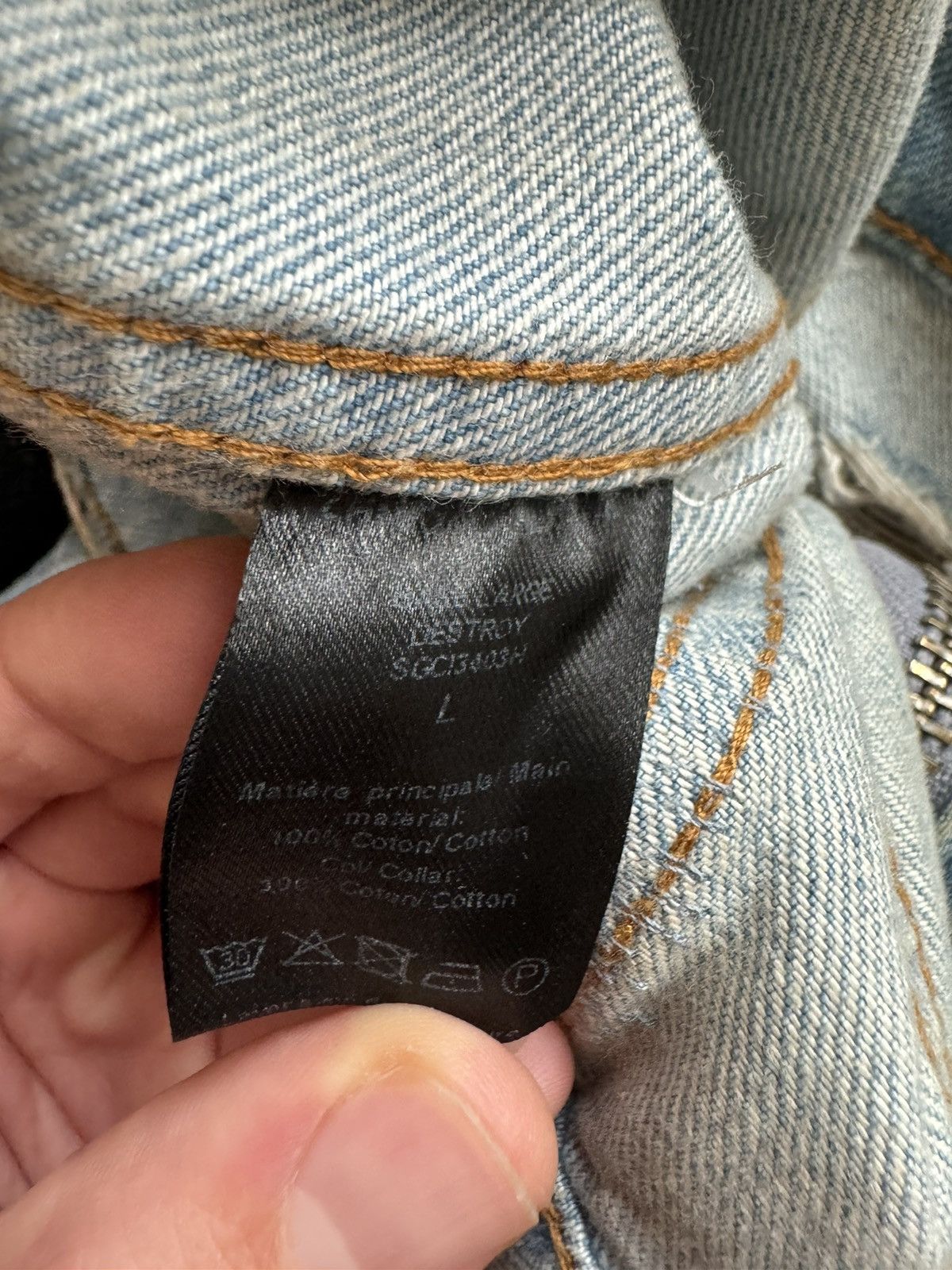 Zadig & Voltaire BASE DESTROY denim jacket Size US M / EU 48-50 / 2 - 22 Thumbnail