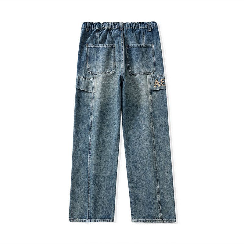 Jean American classic retro blue jeans for men Size US 32 / EU 48 - 2 Thumbnail