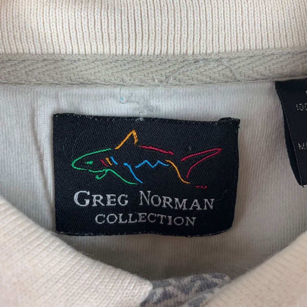 Greg Norman Vintage GREG NORMAN stripe design polo tee Size US M / EU 48-50 / 2 - 3 Thumbnail