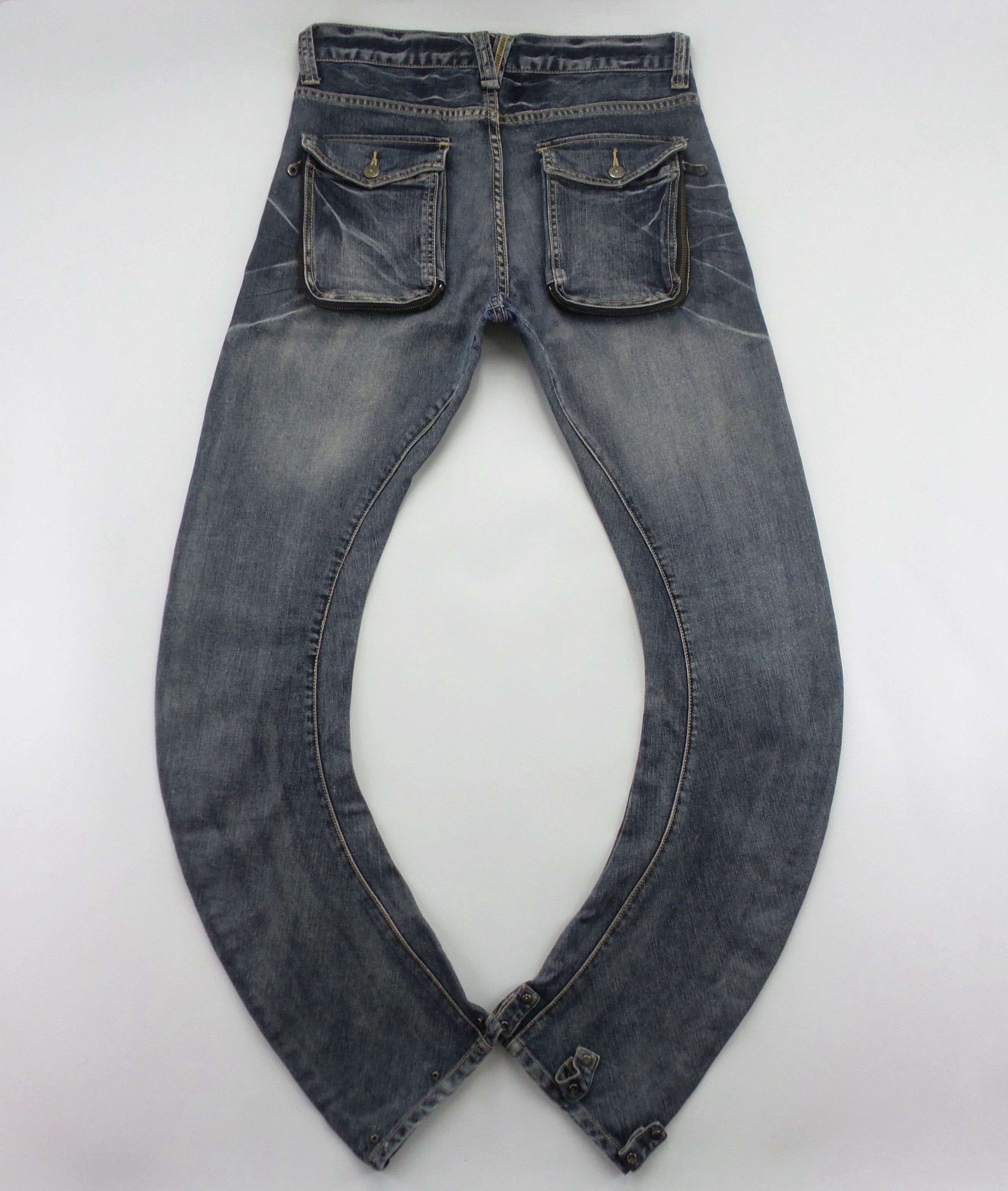 PPFM PPFM Curve Jeans W16xL44.5 Size US 32 / EU 48 - 9 Thumbnail