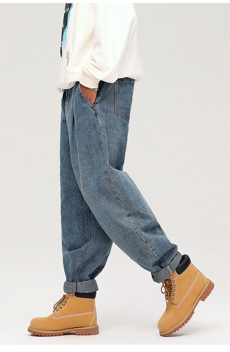 Japanese Brand × Jean Loose trendy Japanese wide-leg versatile jeans Size US 32 / EU 48 - 2 Thumbnail