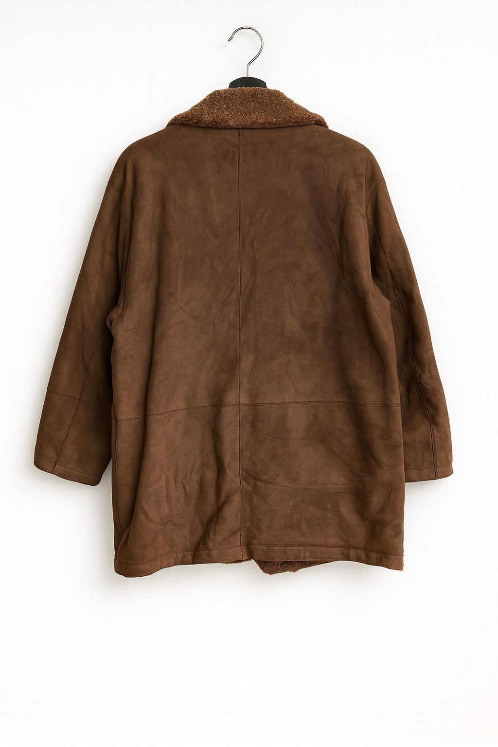 Mila Schon Mila Schön Milano Vintage Brown Shearling Leather Coat Size US L / EU 52-54 / 3 - 2 Thumbnail