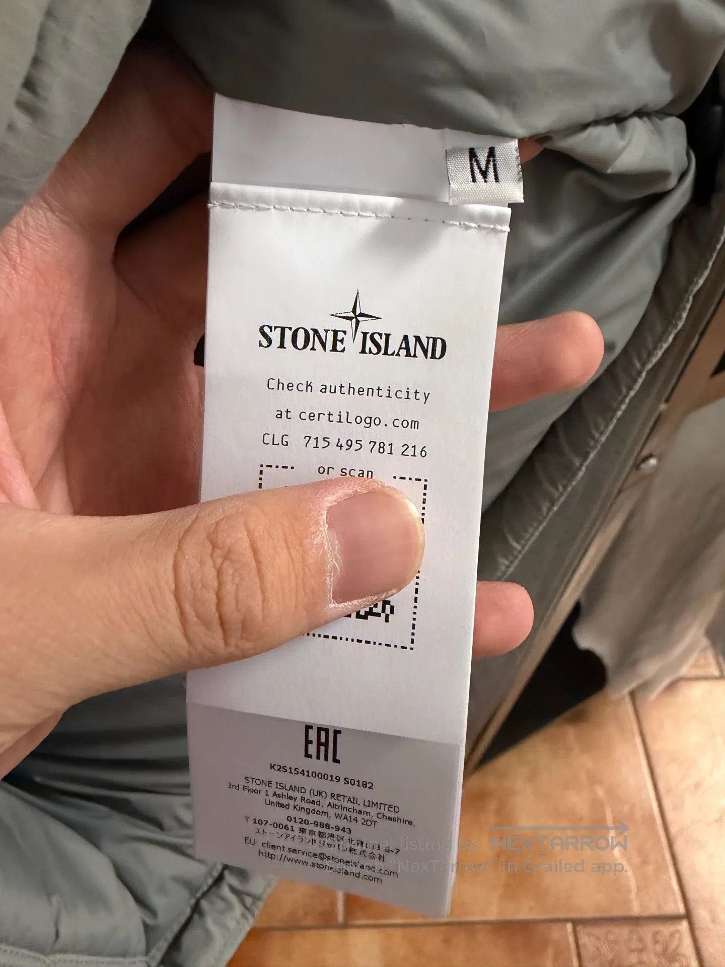 Stone Island STONE ISLAND Nylon Down Jacket| Size US M / EU 48-50 / 2 - 5 Thumbnail