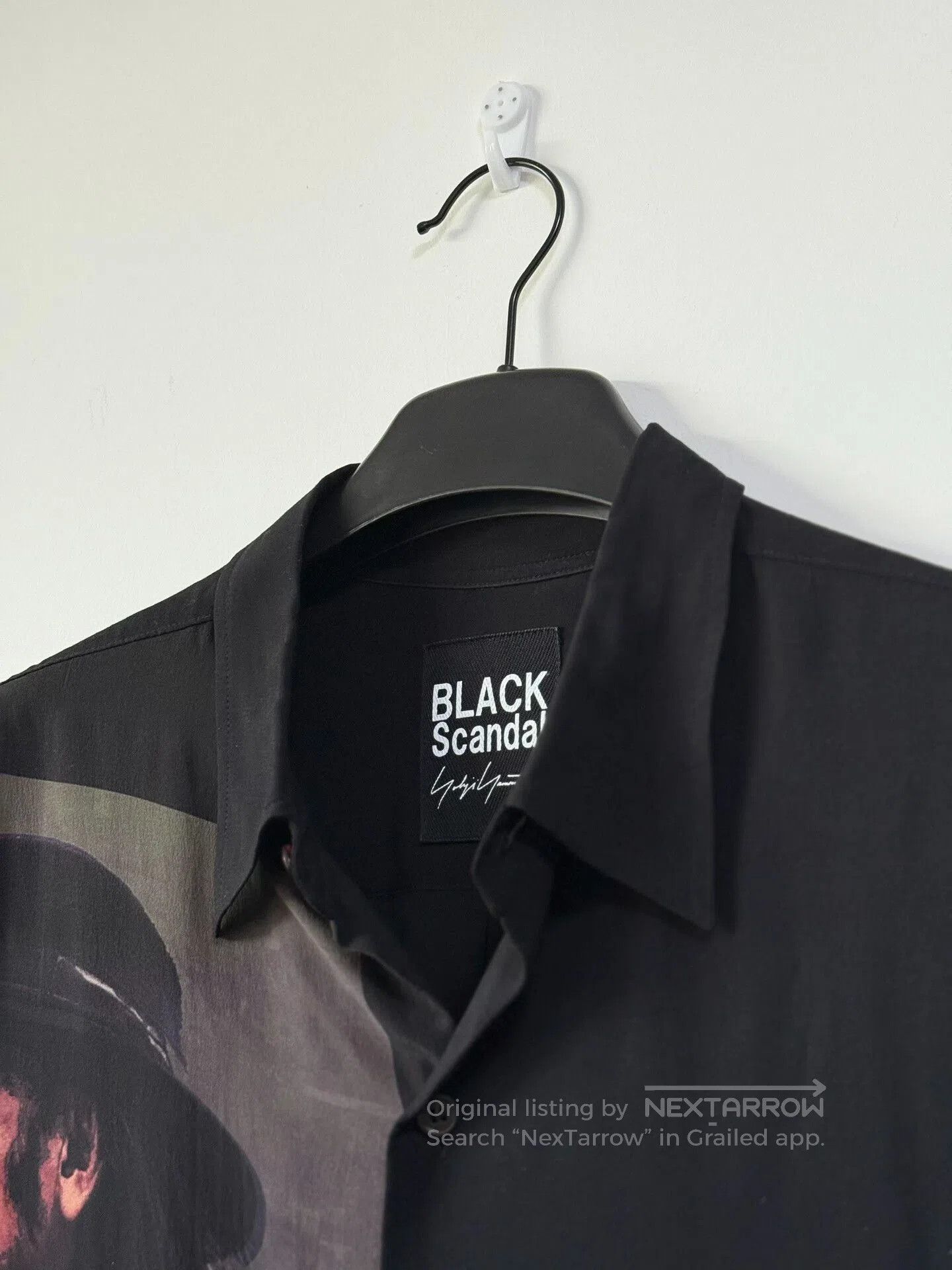 Yohji Yamamoto Yohji Yamamoto Black Scandal Silk Shirt. Size L / US 10 / IT 46 - 4 Thumbnail