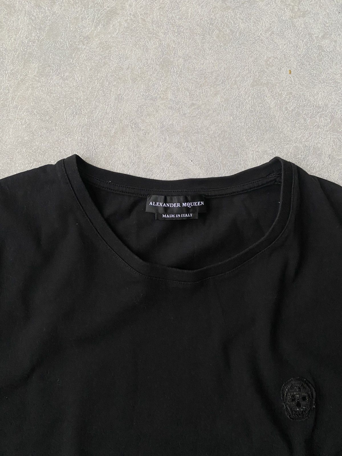 Alexander McQueen Alexander Mcqueen Skull Logo Tee Shirt Size US M / EU 48-50 / 2 - 3 Thumbnail