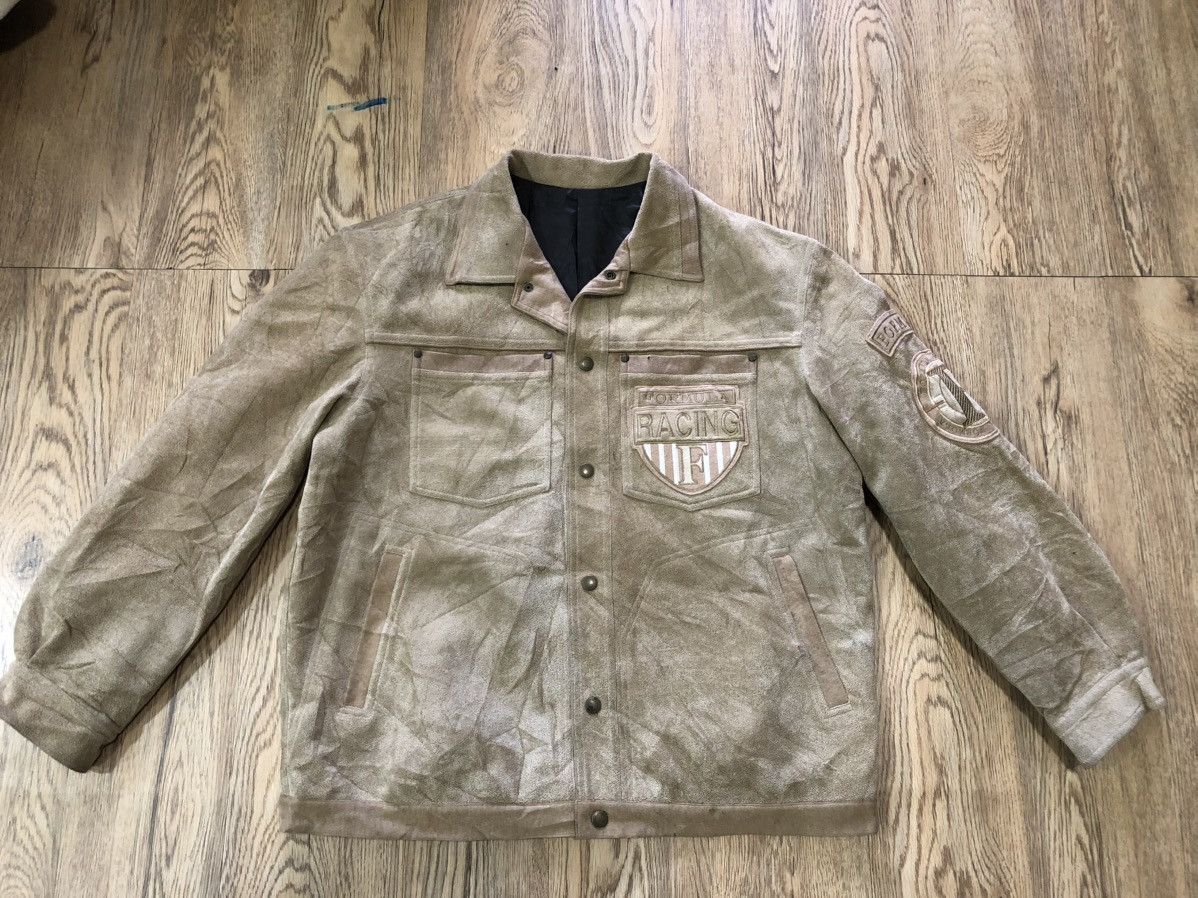 Formula 1 × Vintage Vintage 80’s Formula 1 rayon jacket Size US L / EU 52-54 / 3 - 6 Thumbnail