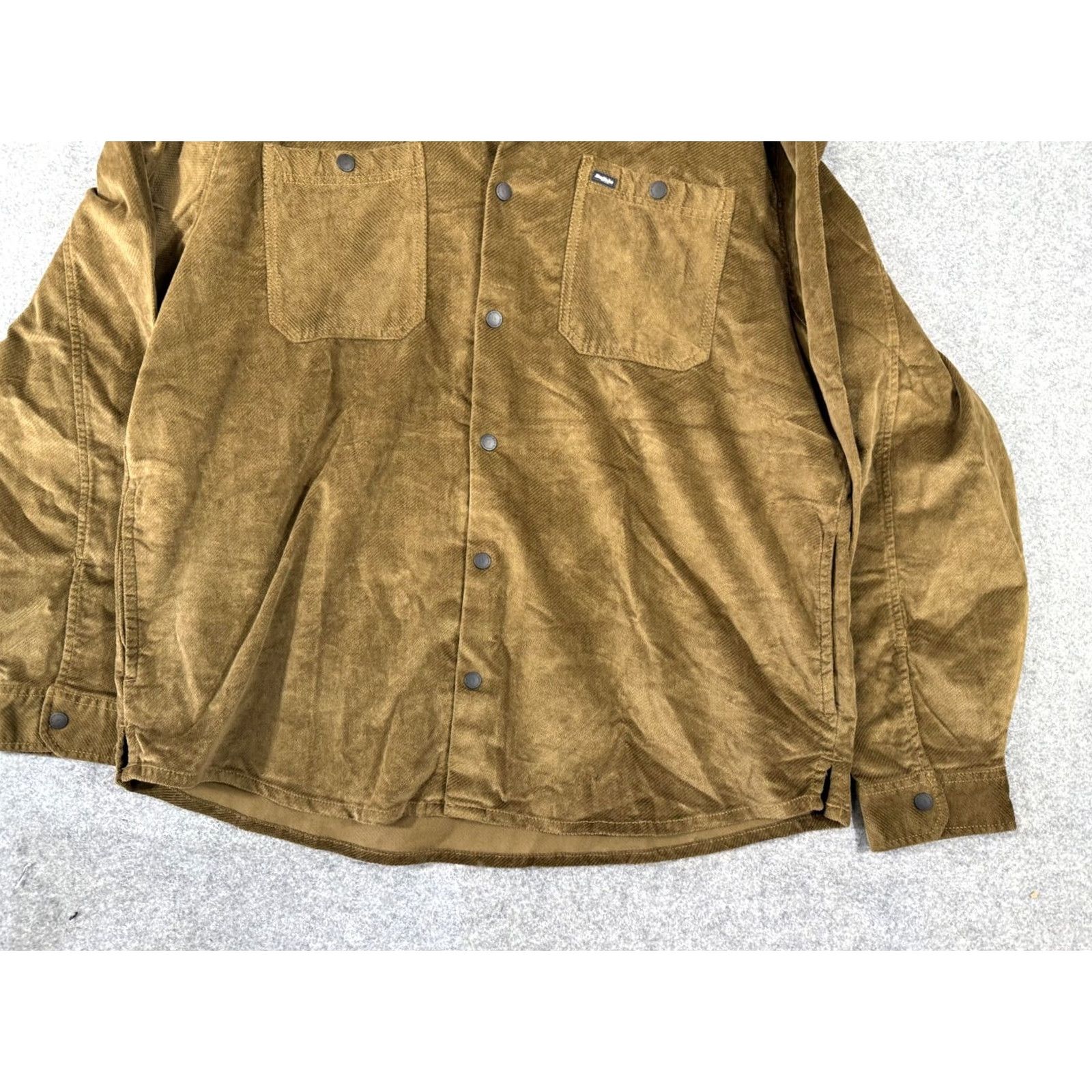 Vintage Buffalo Shirt Jacket Mens 2XL Brown Corduroy Snap Front Pockets Stretch NWT Size US XXL / EU 58 / 5 - 4 Thumbnail