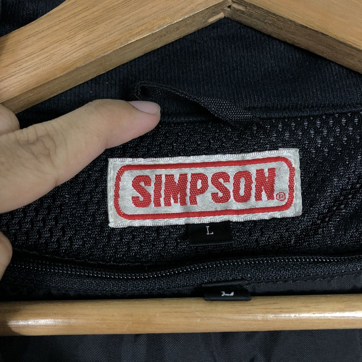 Japanese Brand 🔥VINTAGE SIMPSON RACING NORTH CAROLINA USA SINCE 1959 Size US L / EU 52-54 / 3 - 20 Thumbnail
