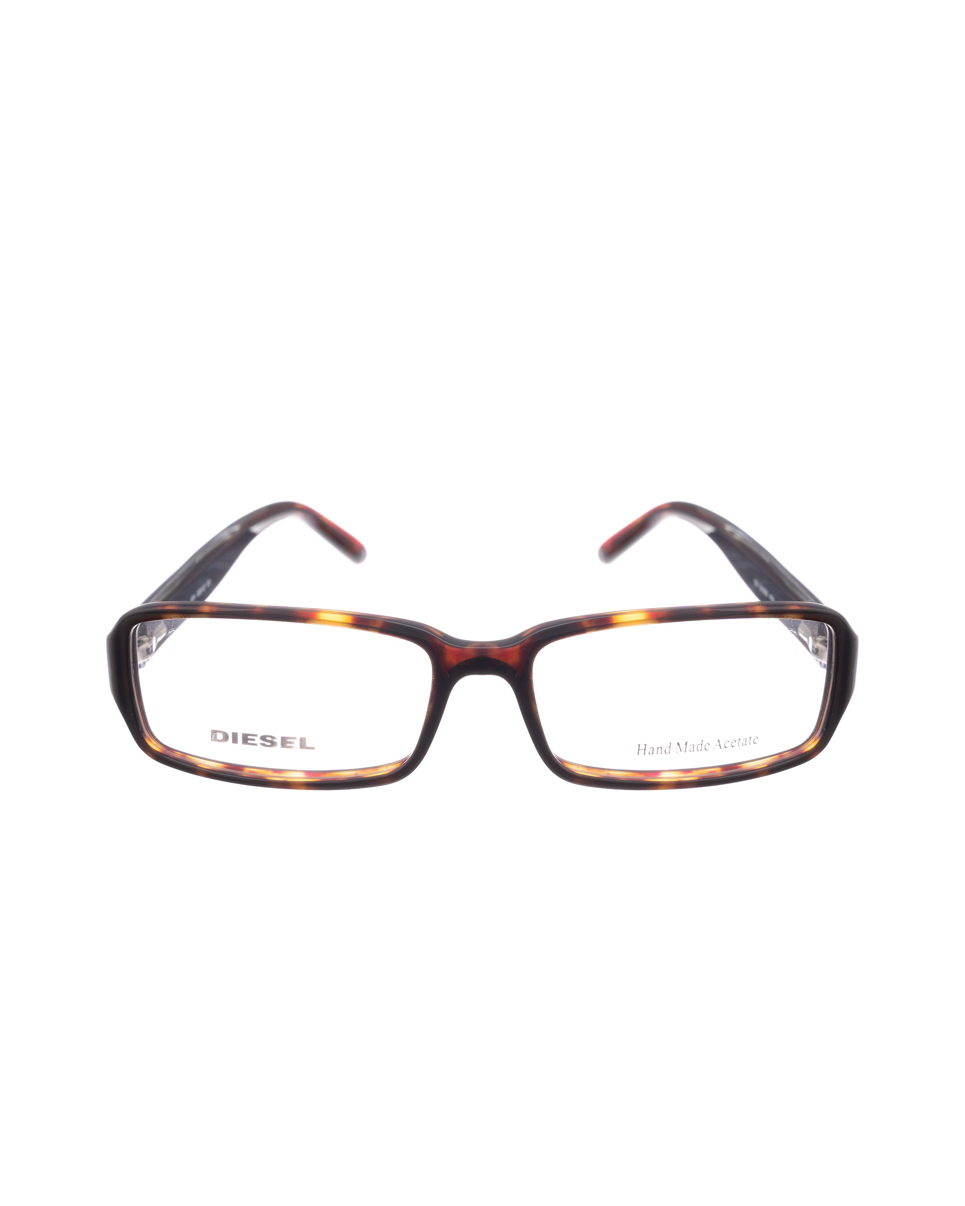Diesel 90s Brown Havana Glasses with Silver Details