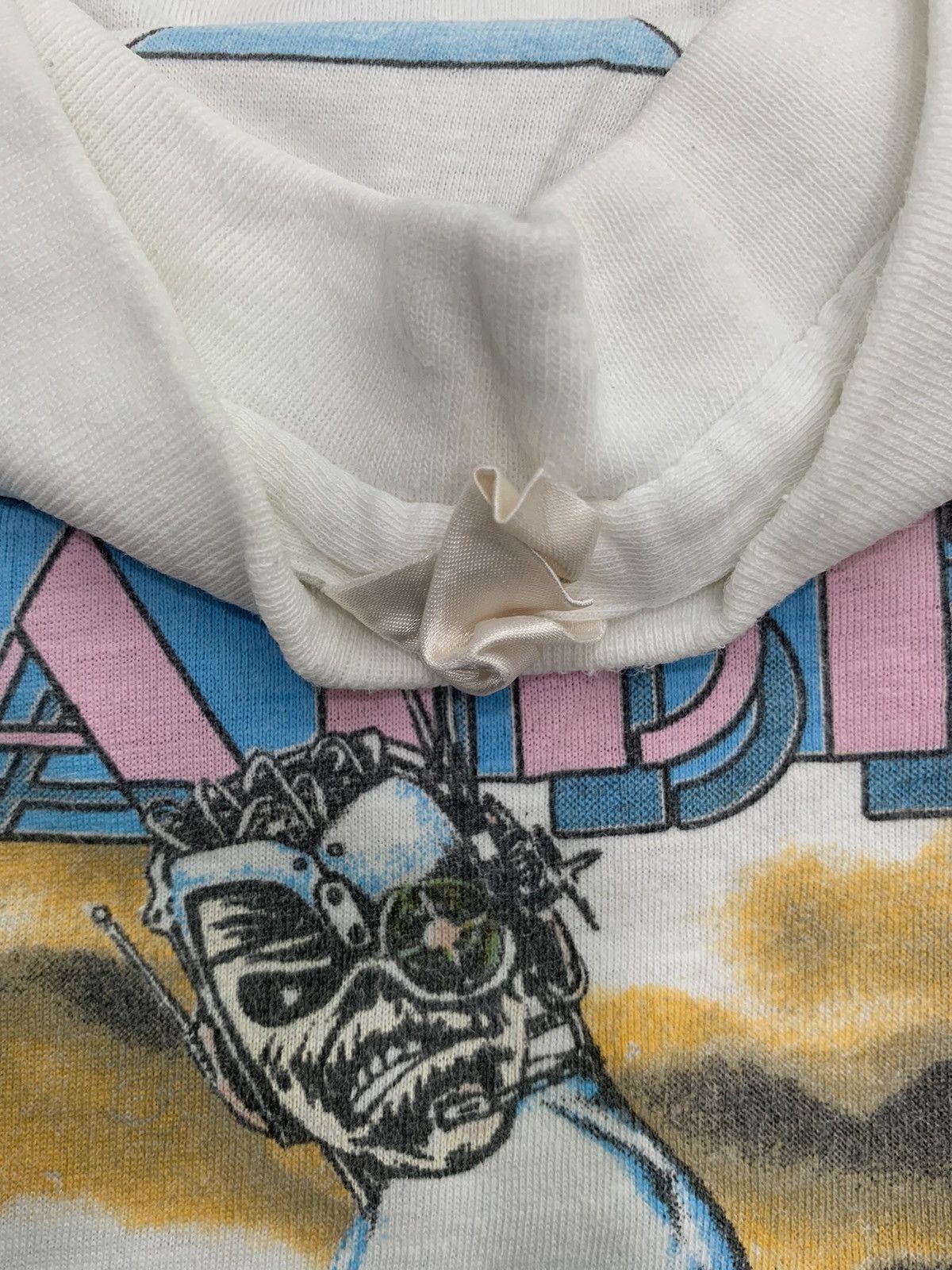 Band Tees × Vintage VTG 80s IRON MAIDEN FLORIDA TOUR BAND SHIRT Size US L / EU 52-54 / 3 - 5 Thumbnail