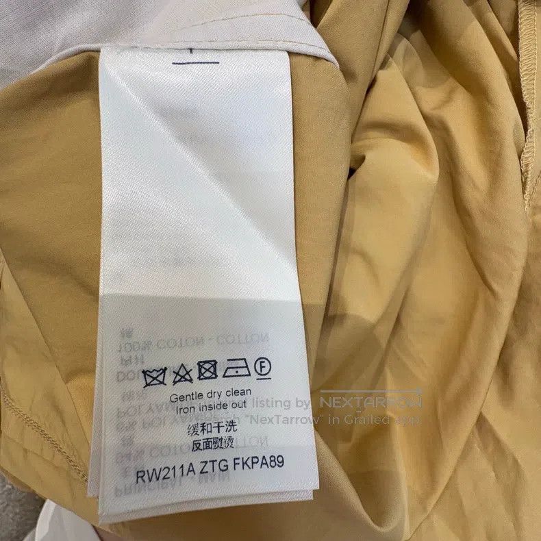 Louis Vuitton Louis Vuitton Khaki full logo belt slacks pants Size US 36 / EU 52 - 8 Thumbnail