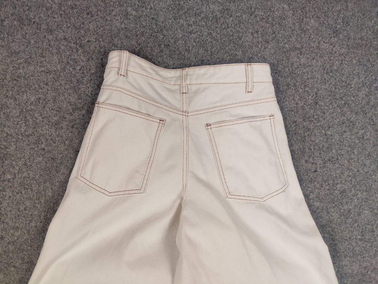 By Malene Birger By Malene Birger Design Wayde White Baggy Wide Leg Jeans Size 28" / US 6 / IT 42 - 14 Thumbnail