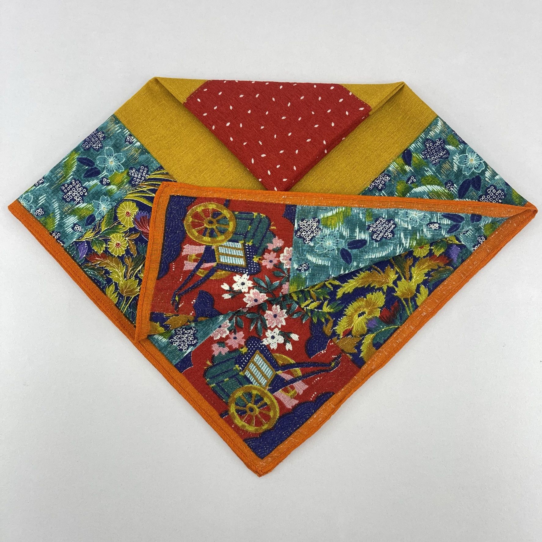 Japanese Brand Japanese Furoshiki Handkerchief Wrap Gift - 5092 Size ONE SIZE - 9 Thumbnail