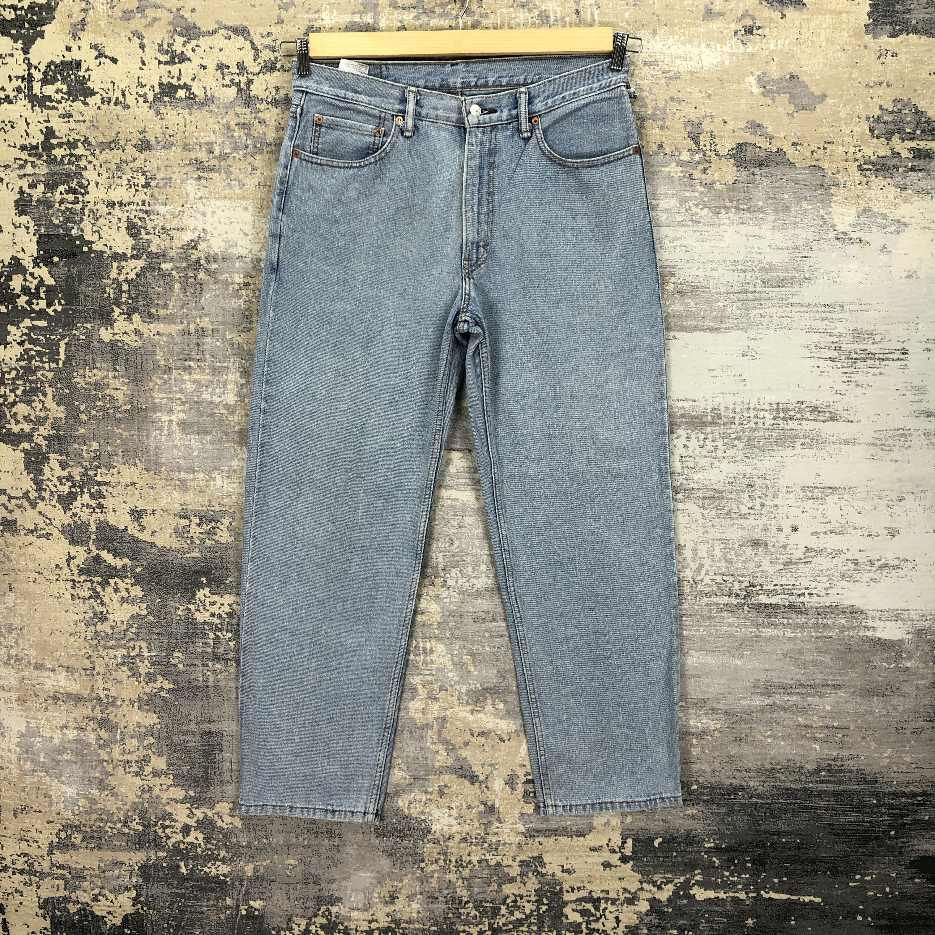 Levi's Vintage Y2K Levis 550 Light Wash Jeans Levi's Faded Denim Size US 32 / EU 48 - 1 Thumbnail