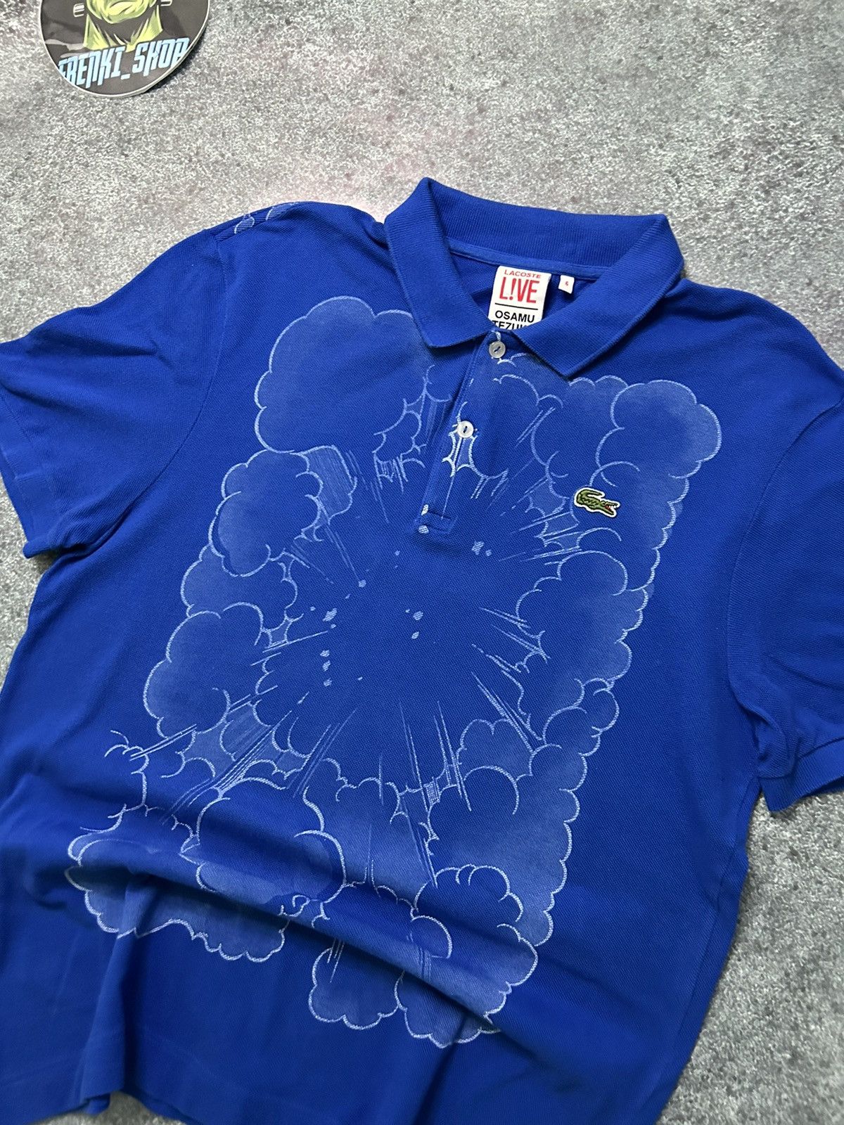 Lacoste POLO LAKOSTE OSAMU TEZUKA Size US M / EU 48-50 / 2 - 2 Thumbnail