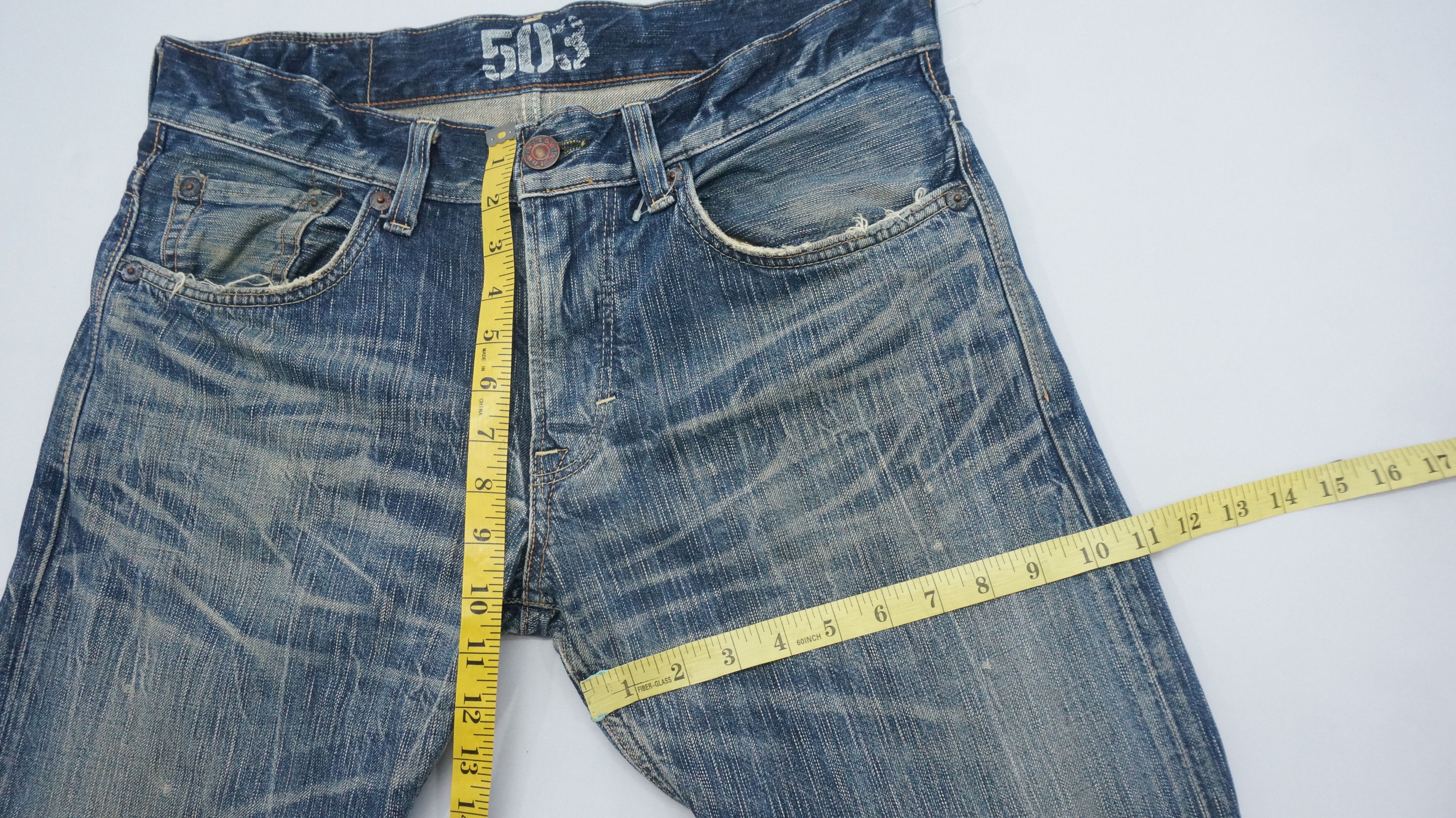 Japanese Brand 🔥 Flared EDWIN 503 Rusty Vintage Size 34 Size US 34 / EU 50 - 11 Thumbnail