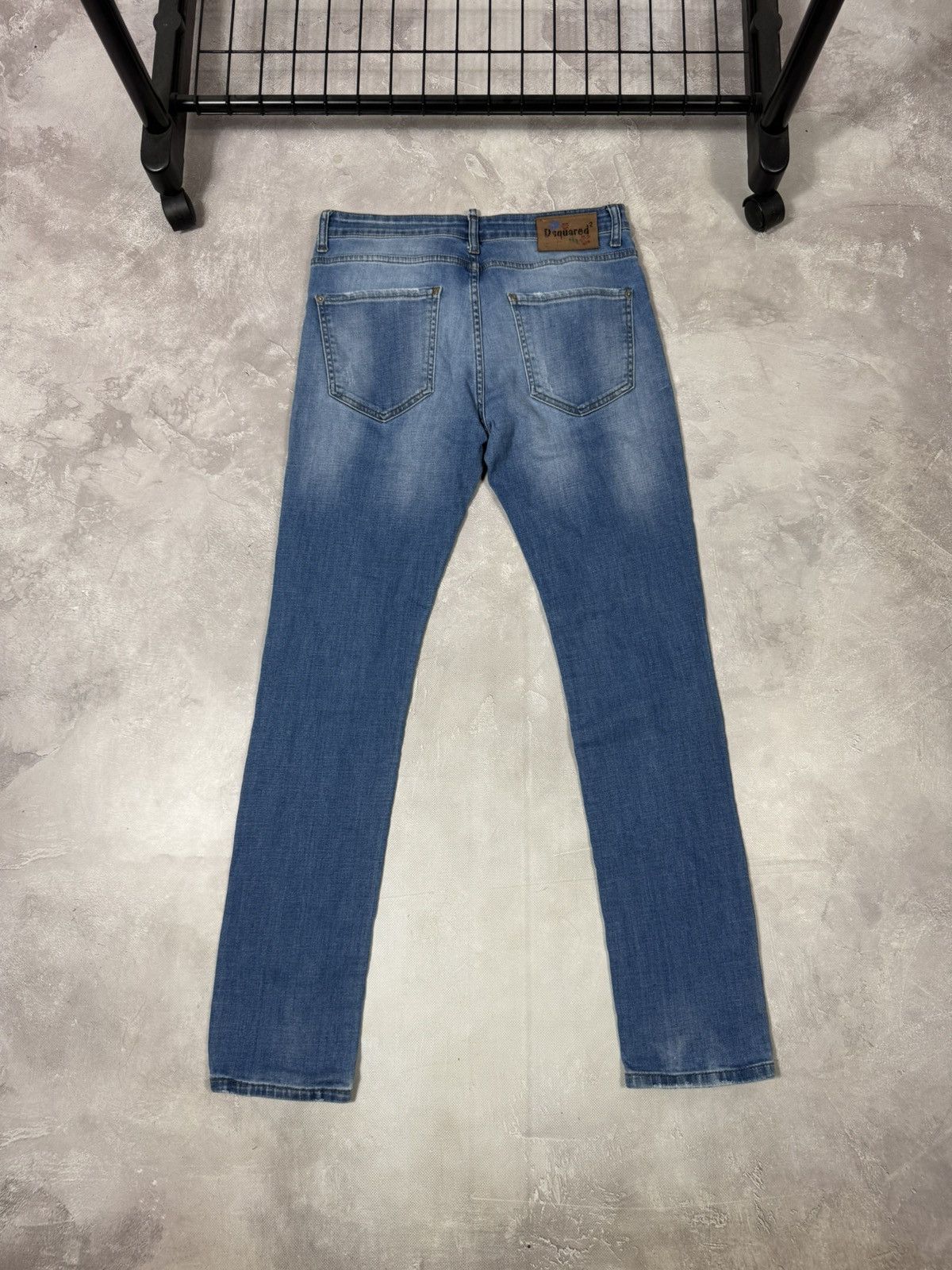 Dsquared2 Dsquared2 Distressed Y2k Slim Jeans Size US 32 / EU 48 - 2 Thumbnail