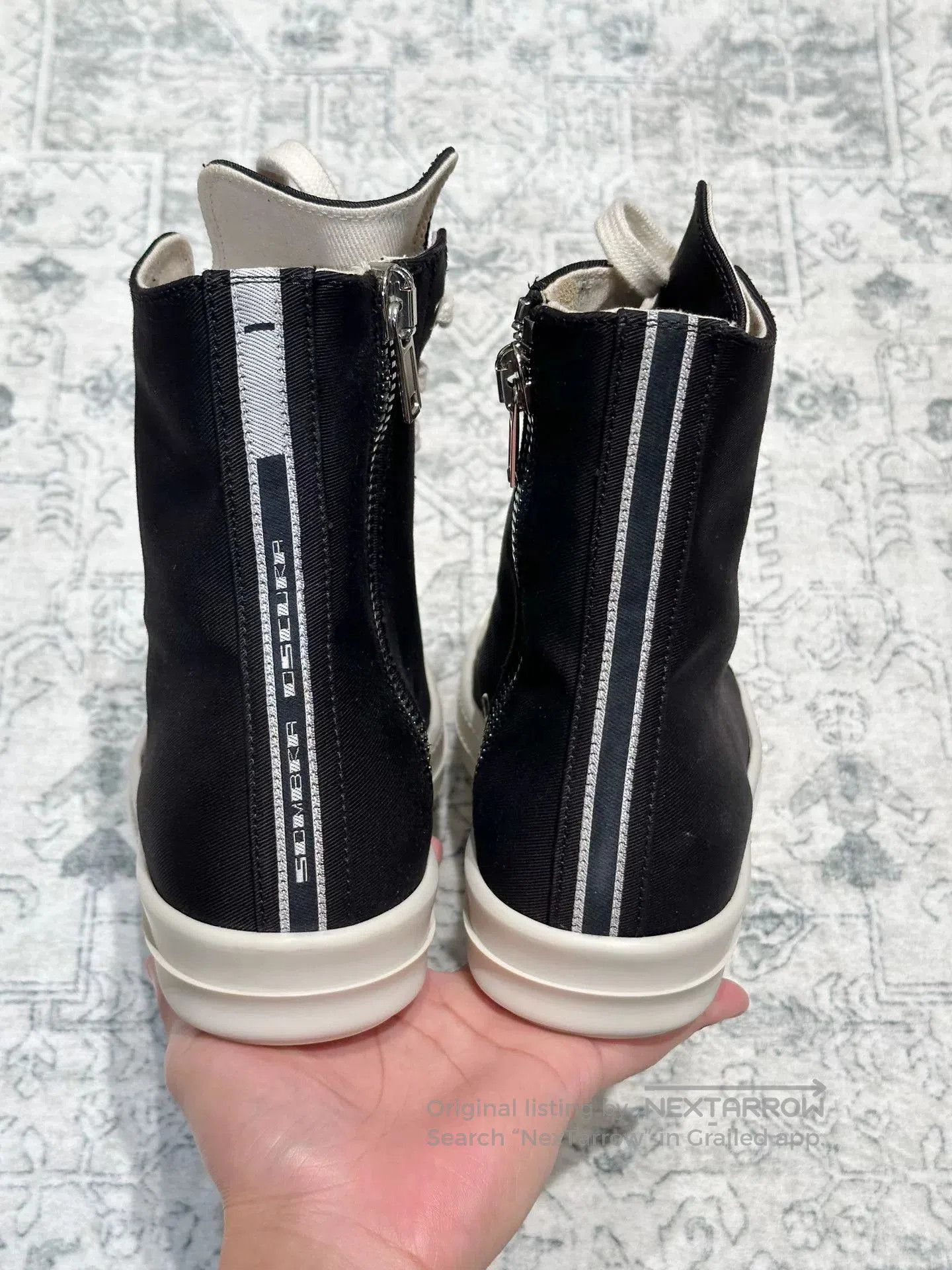 Rick Owens Drkshdw Rick Owens Drkshdw Canvas Sneakers. Size US 7.5 / EU 40-41 - 6 Thumbnail