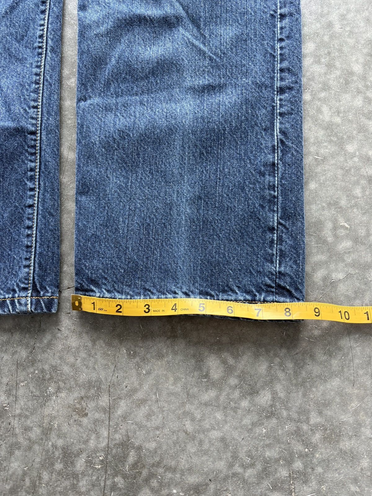 Levi's Vintage Y2K Levis 501 XX Denim Jeans 34x30 Size US 34 / EU 50 - 11 Thumbnail