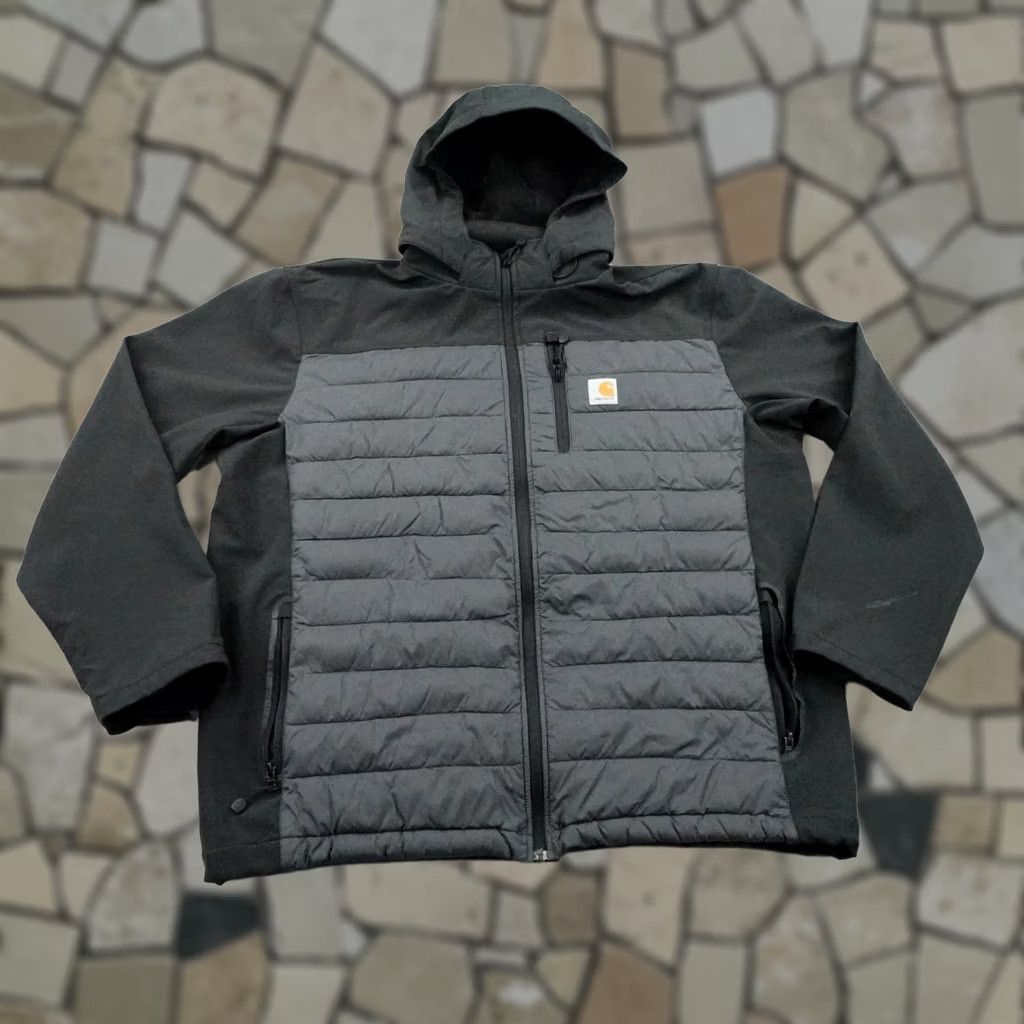 Carhartt Result: Carhartt Jacket Mens XL Gray Puffer Quilted Insulated Removable Coat Full Zip Size US XL / EU 56 / 4 - 1 Thumbnail