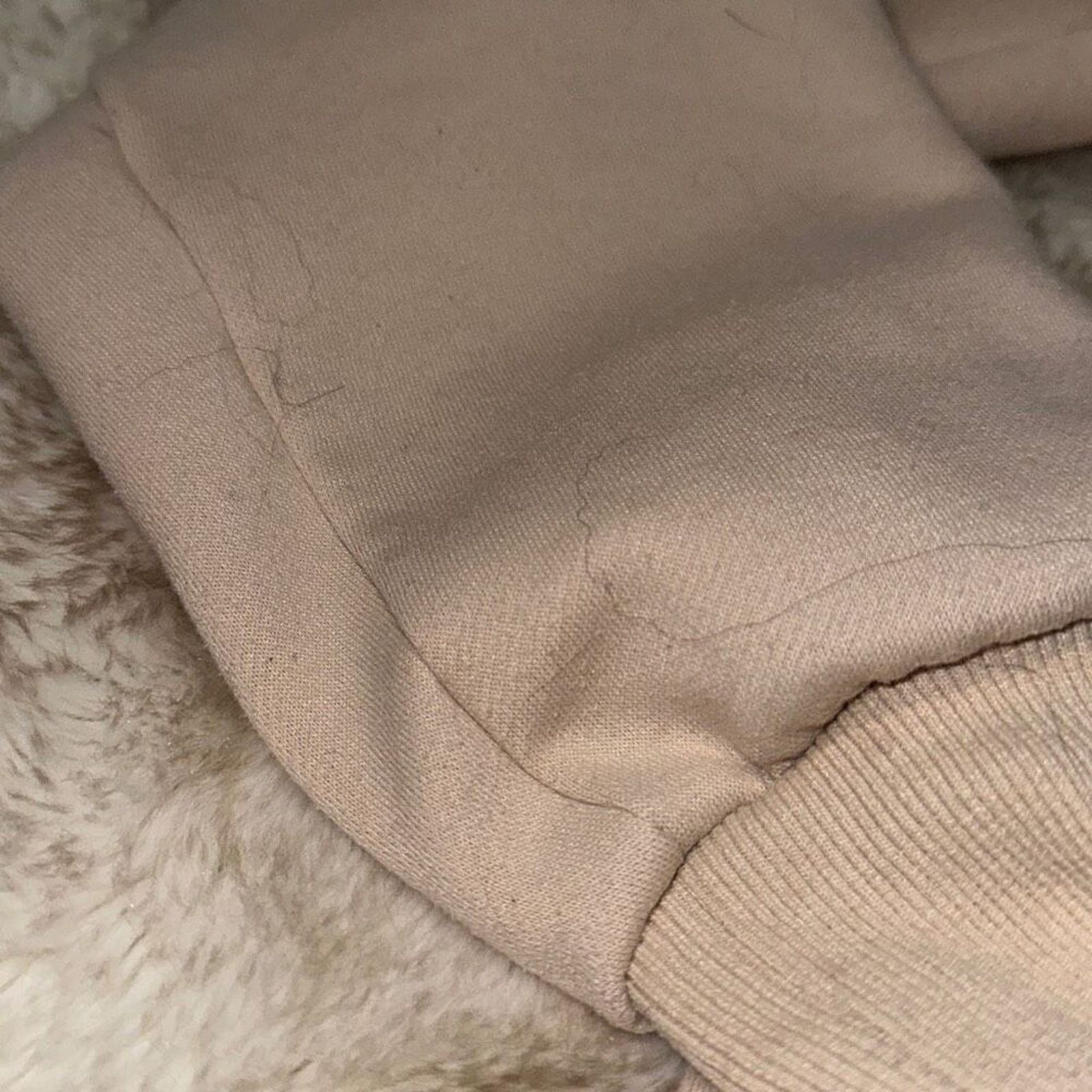 Other Oversized Neutral Half Zip Sweatshirt | Sz M Size M / US 6-8 / IT 42-44 - 4 Thumbnail