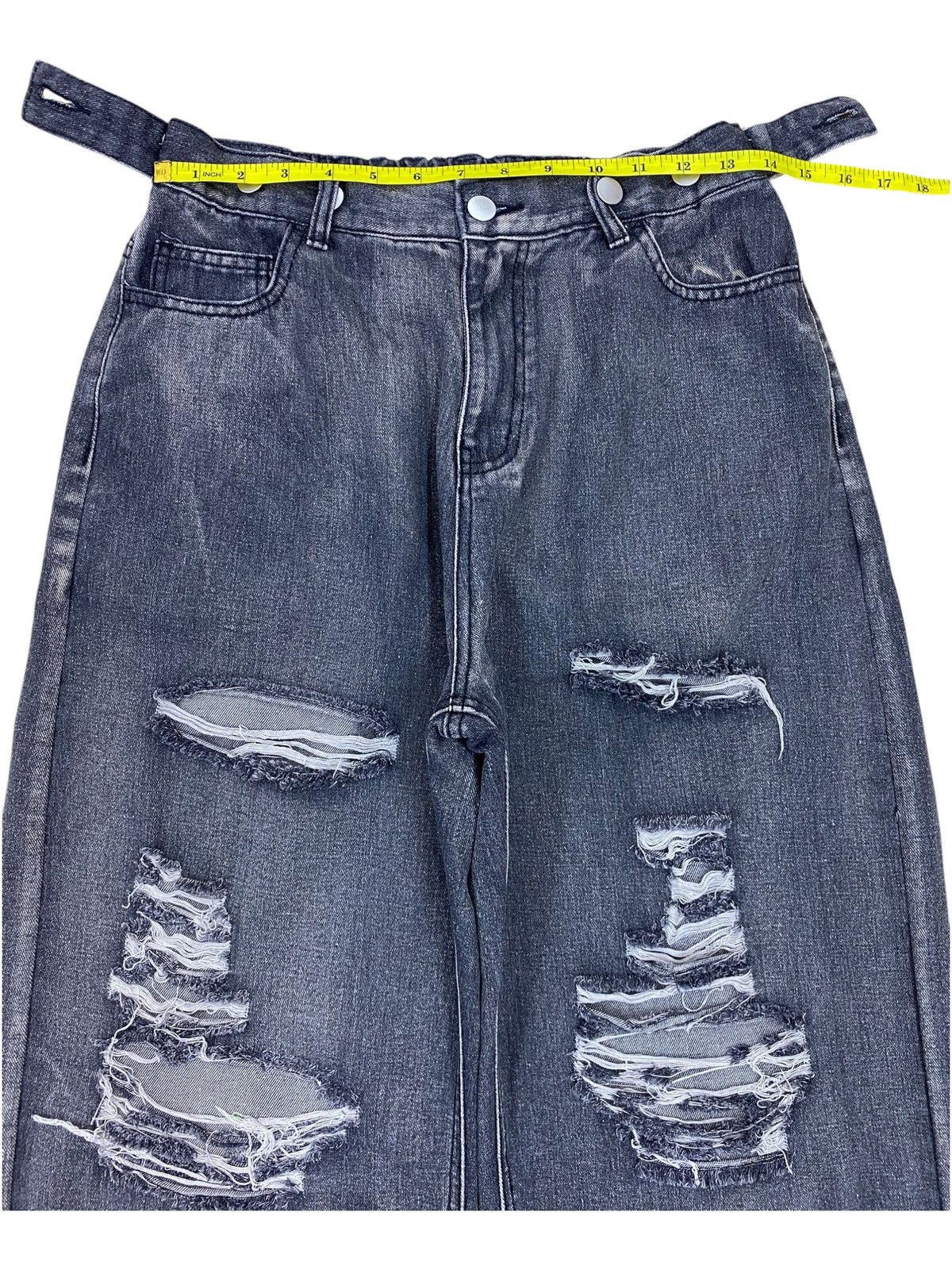 Japanese Brand Japanese Brand Faded Wash Distress Style Baggy Jeans Size US 28 / EU 44 - 10 Thumbnail