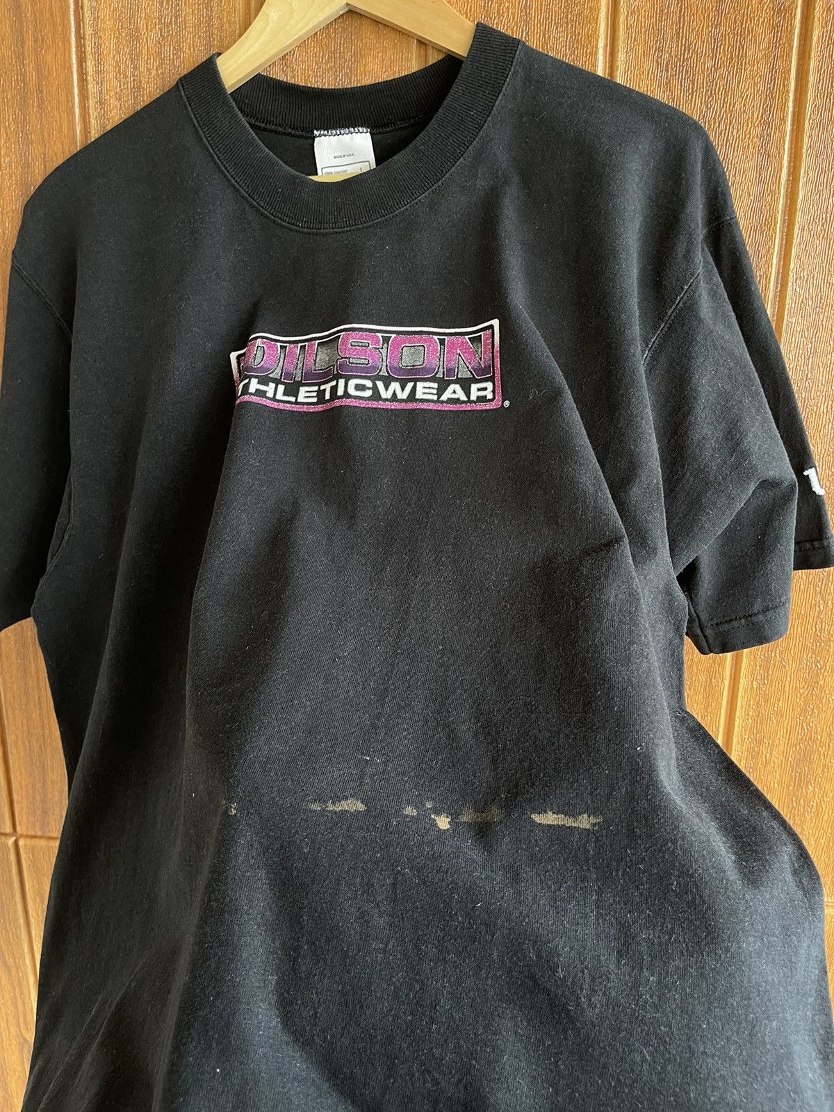 Vintage × Wilson Vintage’90s🔥WILSON ATHLETICWEAR🔥Big Logo Faded Tshirt Size US L / EU 52-54 / 3 - 2 Thumbnail